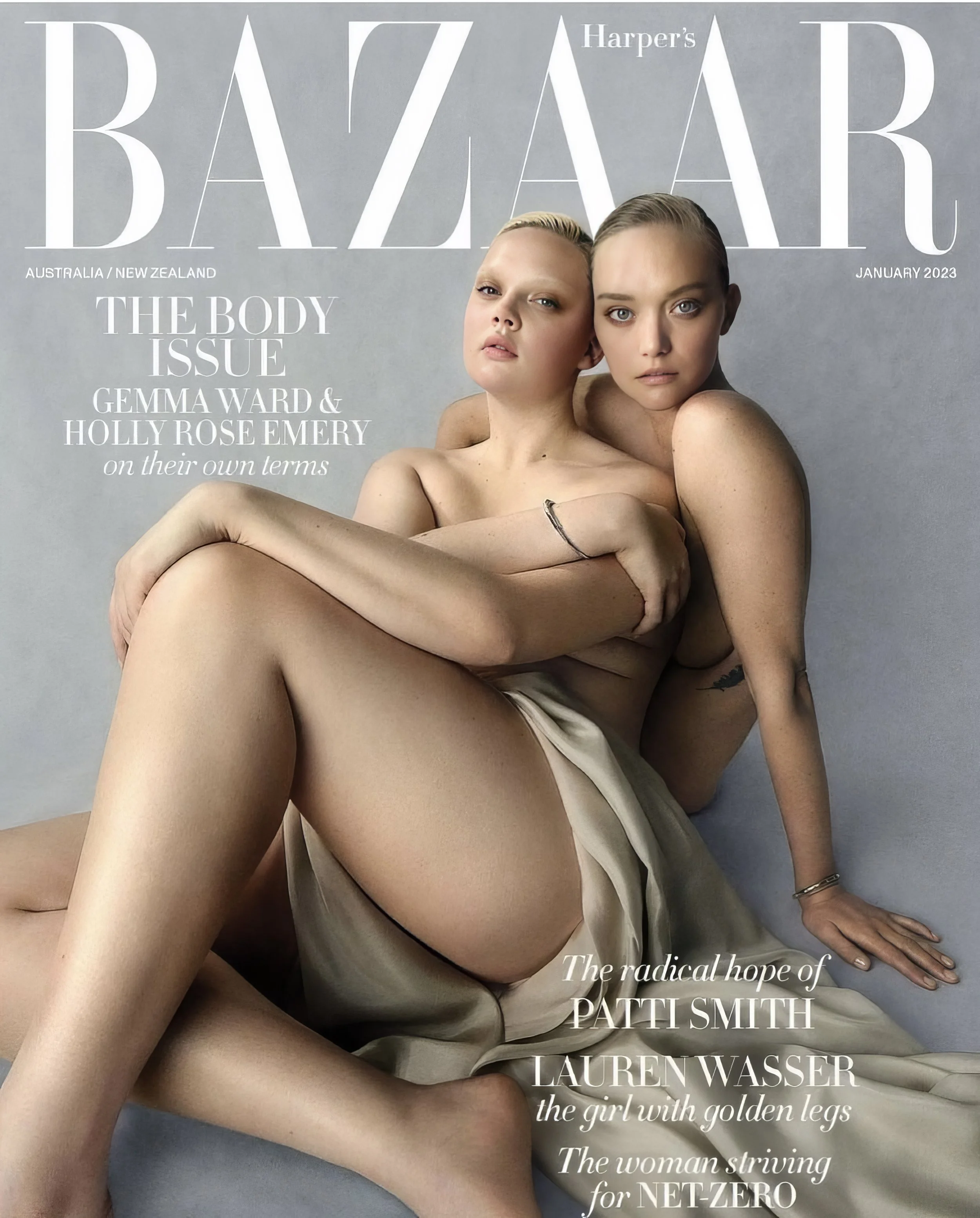 Harper's BAZAAR January 2024, The Body Issue