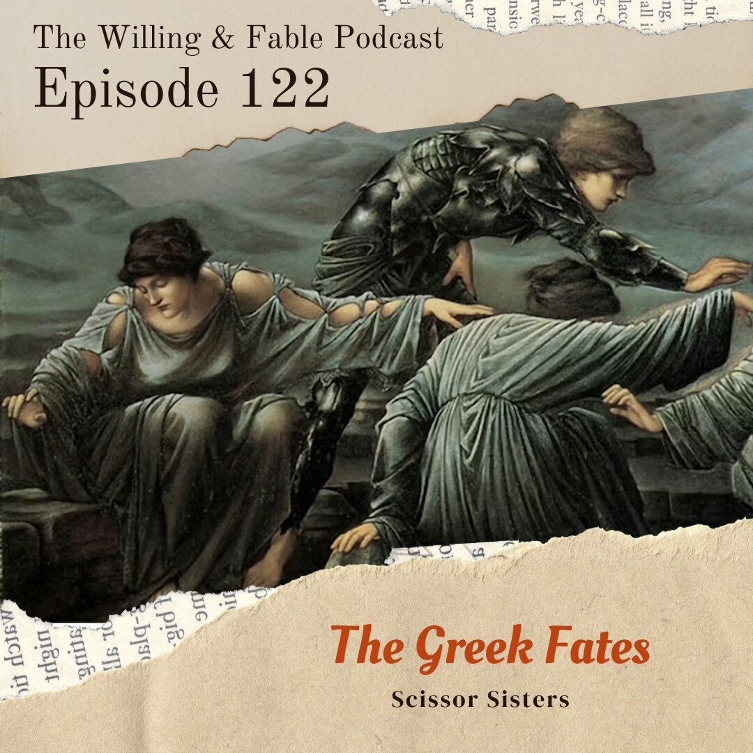 In Episode 122, @_tracecode_ and @therowanhall continue their conversation examining stories about the threads of fate. This week's topic is the Three Fates of Ancient Greek Mythology: Clotho, Lachesis, and Atropos. ⁠
⁠
The pair learn about marriage 