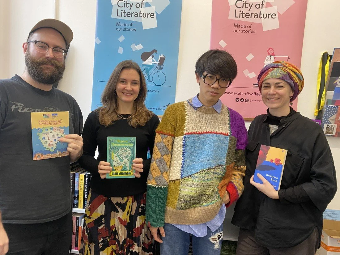 Rio Johan visits Exeter