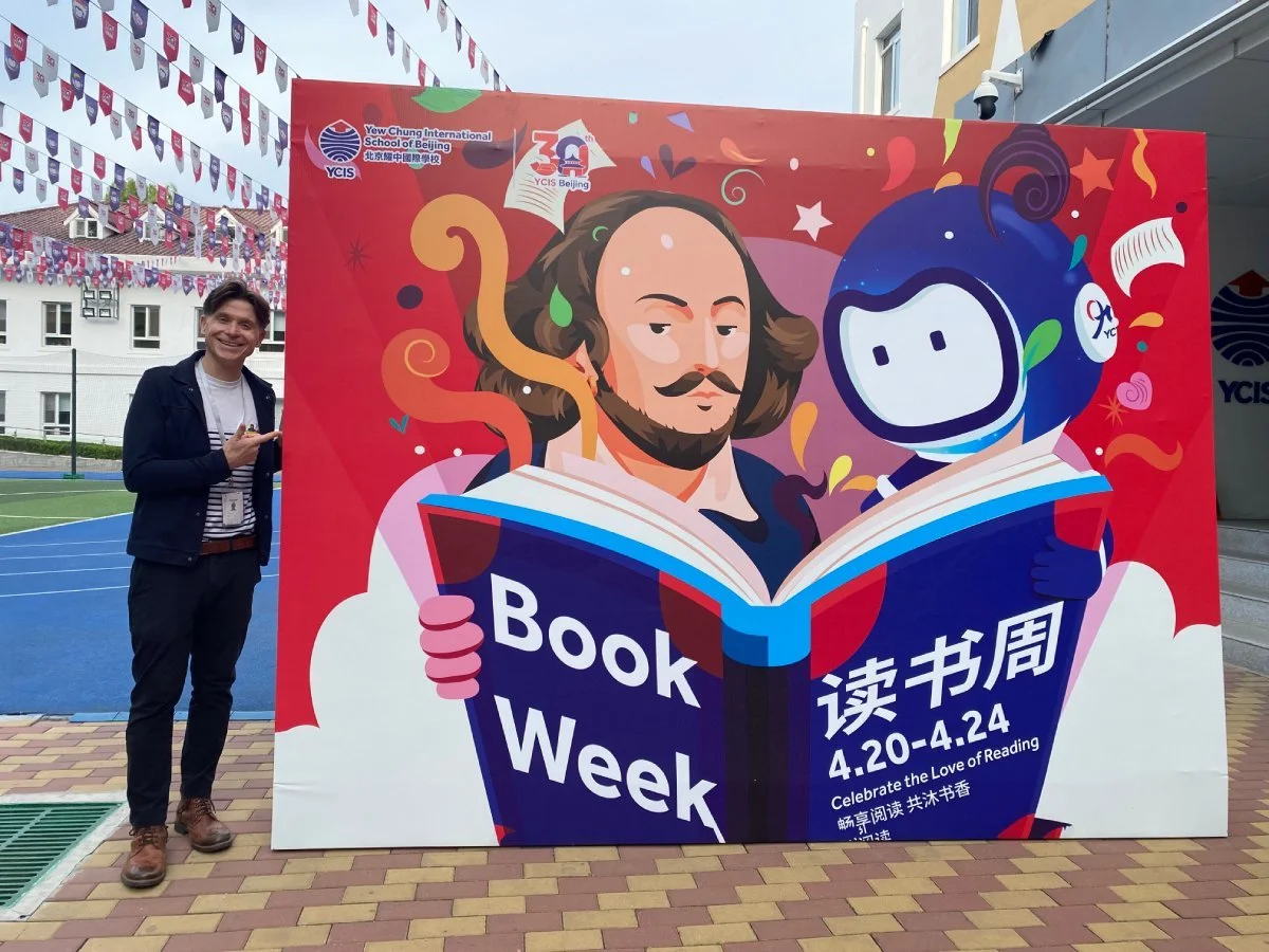 The Bard of Exeter heads to China