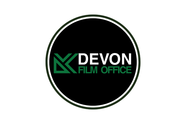 Logo with the words Devon Film Office