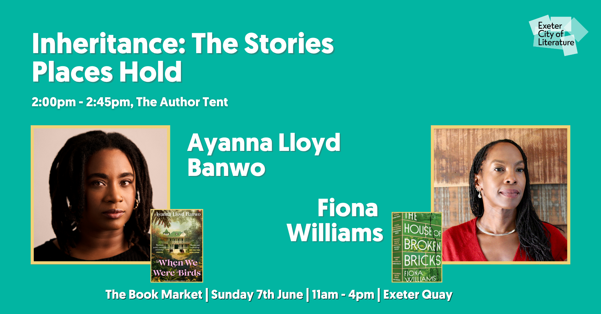 Ayanna Lloyd Banwo, in conversation with Fiona Williams, explores family, folklore, belonging, and the pull of home portrayed in her unforgettable novel rooted in place and memory. 

This will be a rich conversation about the stories that continue to