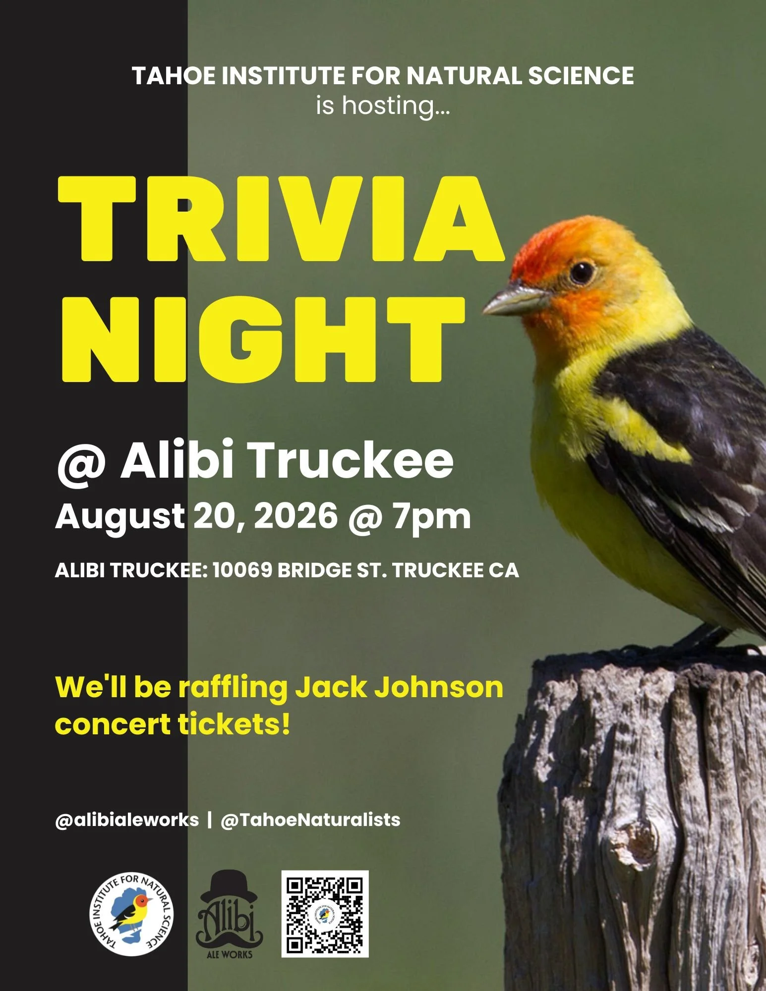 Nature Trivia Night @ Alibi Truckee