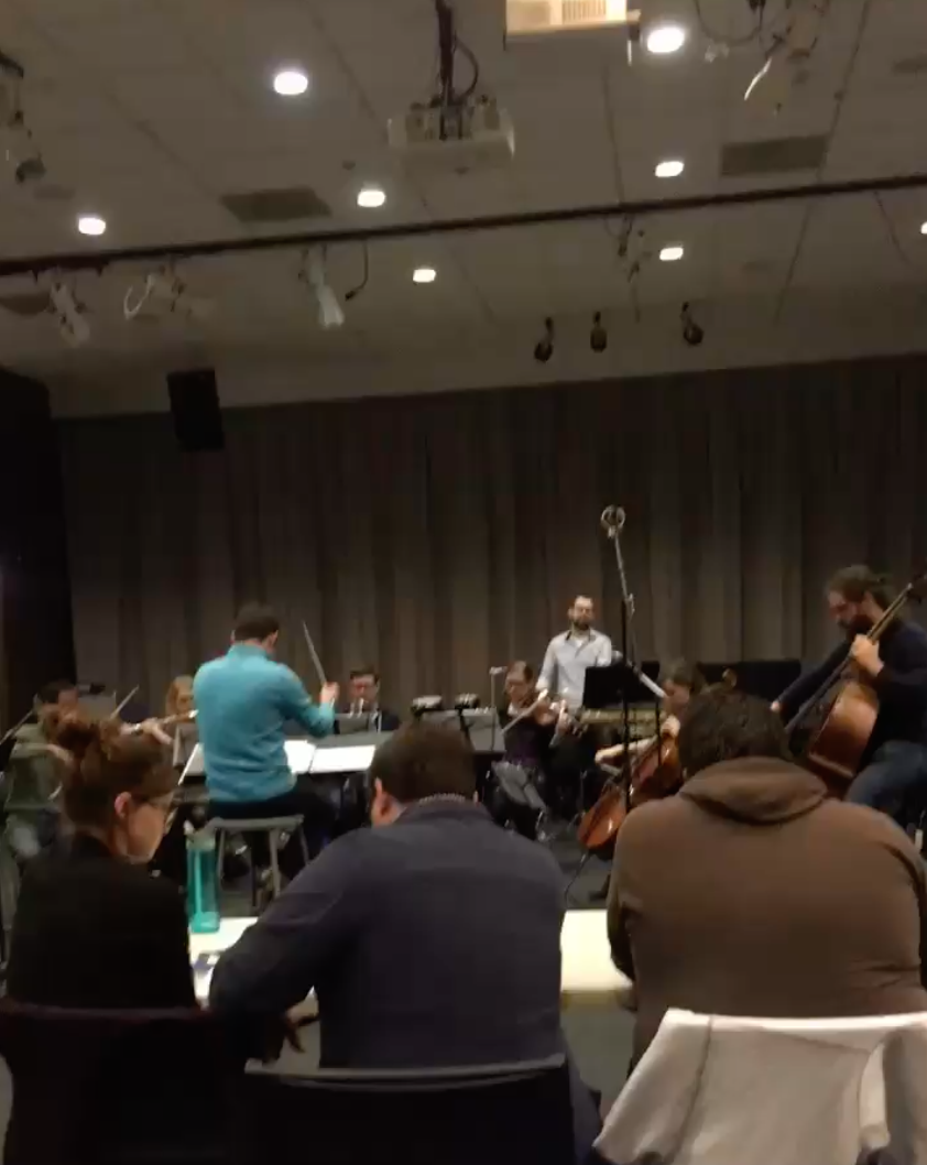 Recording Session (large ensemble)