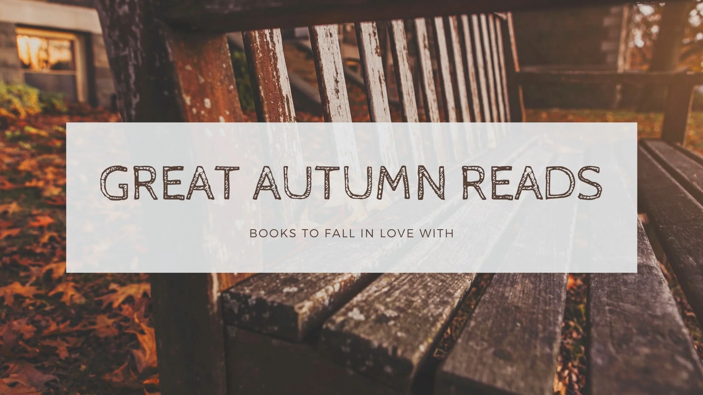 Autumn Reads
