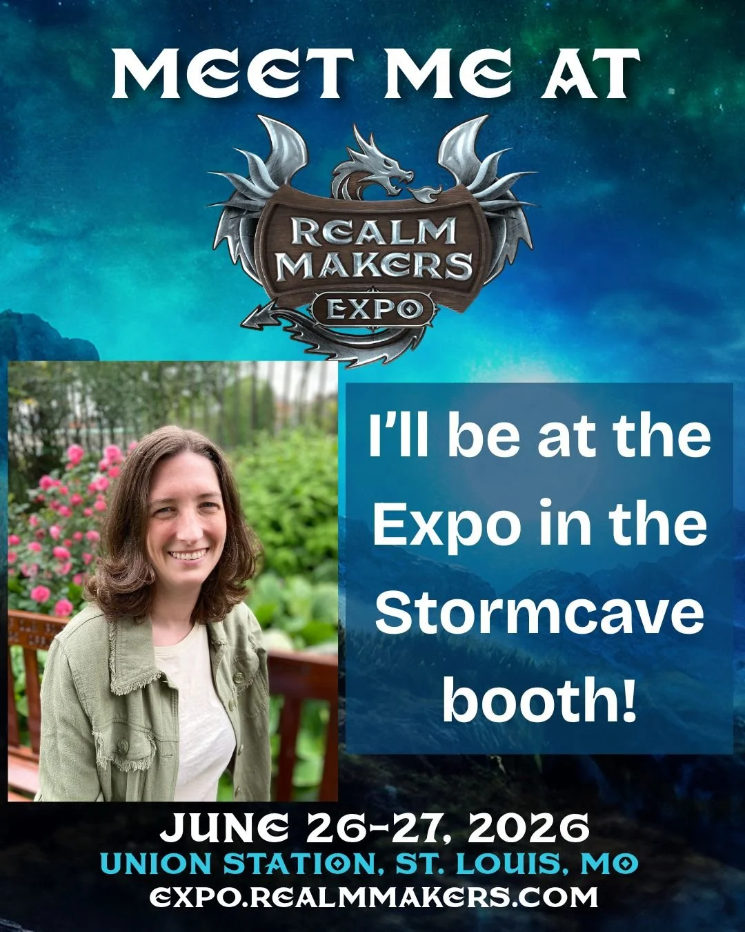 Meet Me at Realm Makers!