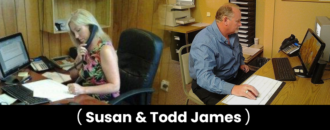 Susan and Todd James pinellas county bail bondsman