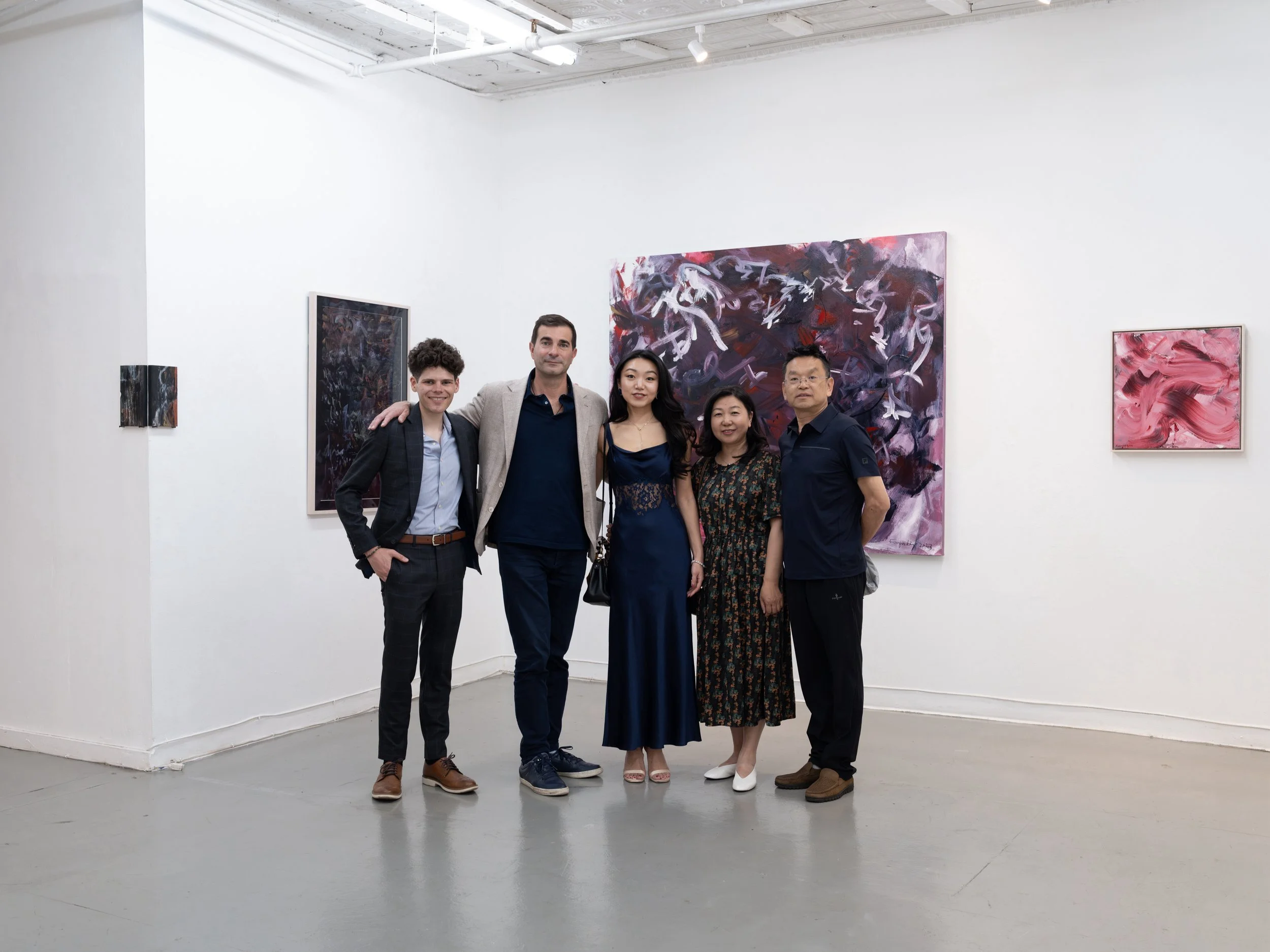 Fanyu Lin, The Line That Forgot Its Name_Exhibition Opening 2.JPG