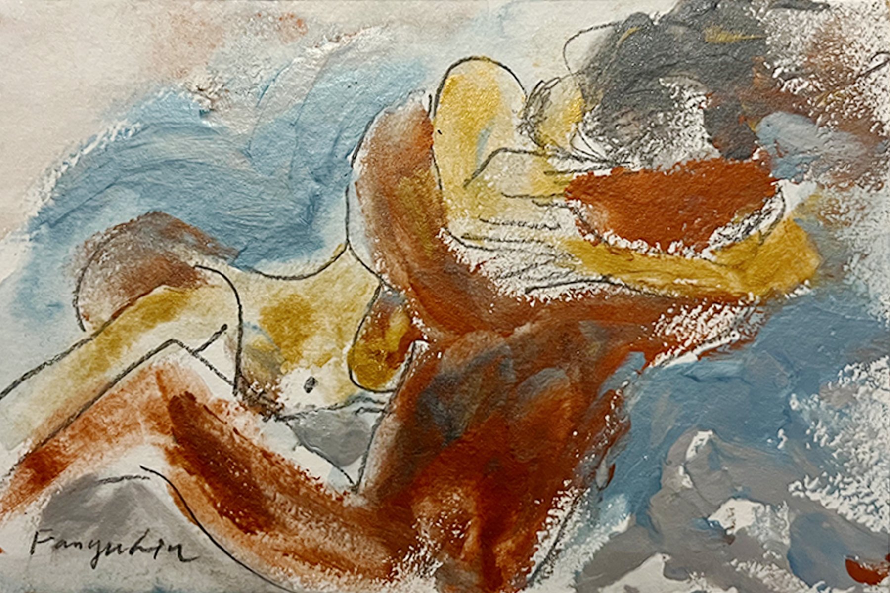 Fanyu Lin, The Embrace No. 7 (2024).jpg