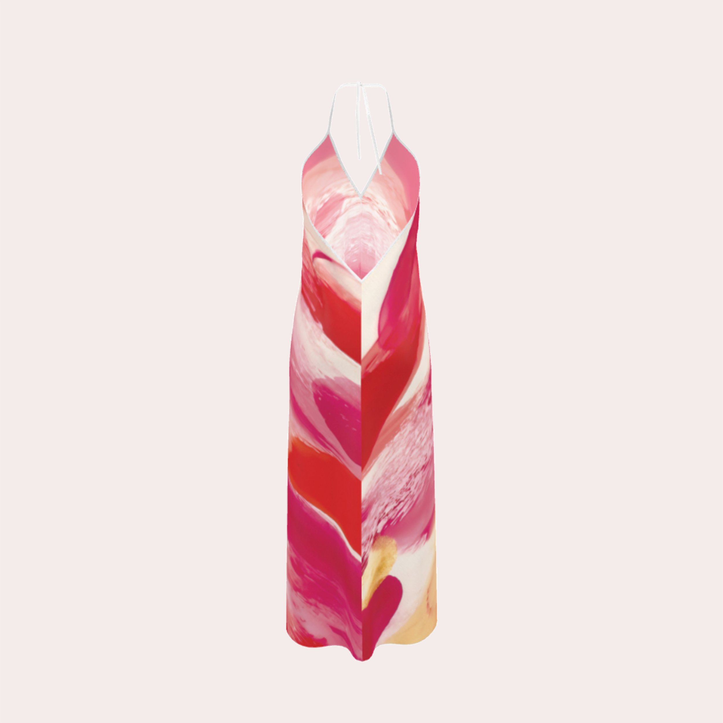 Fanyu Lin, Sunset Dress, Back.jpg