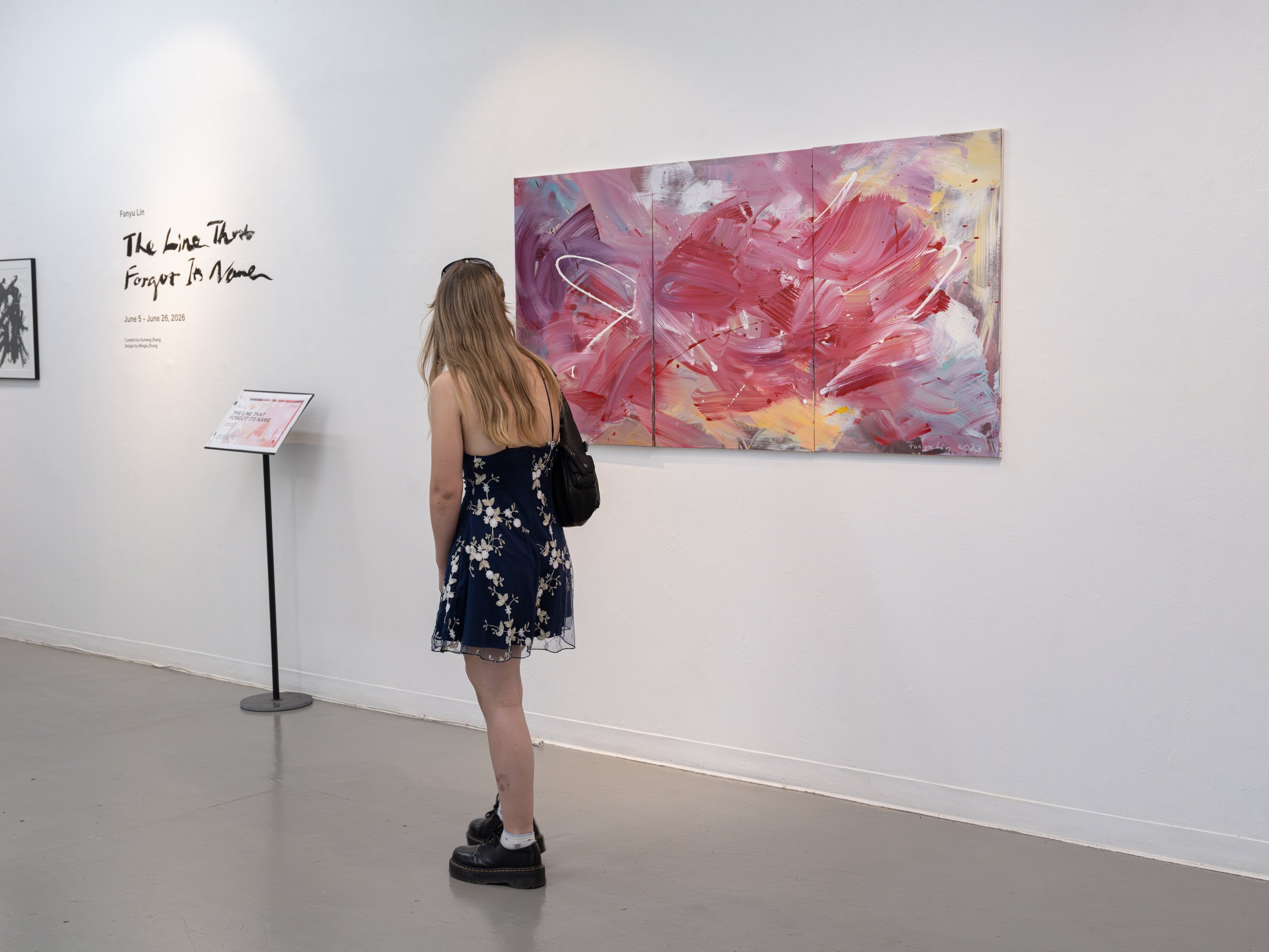 Fanyu Lin, The Line That Forgot Its Name_Exhibition Opening 27.JPG