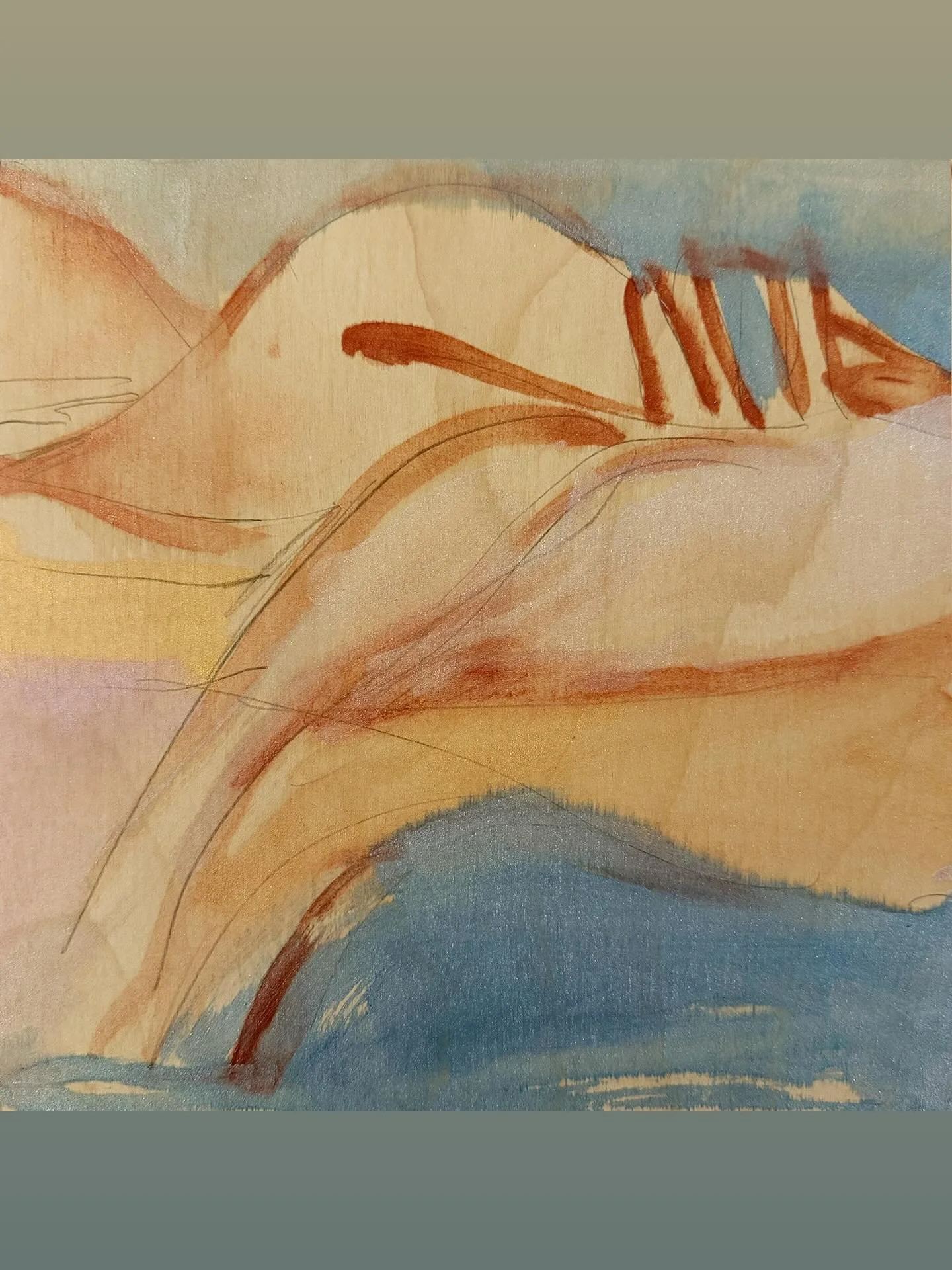 A Thousand and One Nights, Panel #2

#watercolor #wood