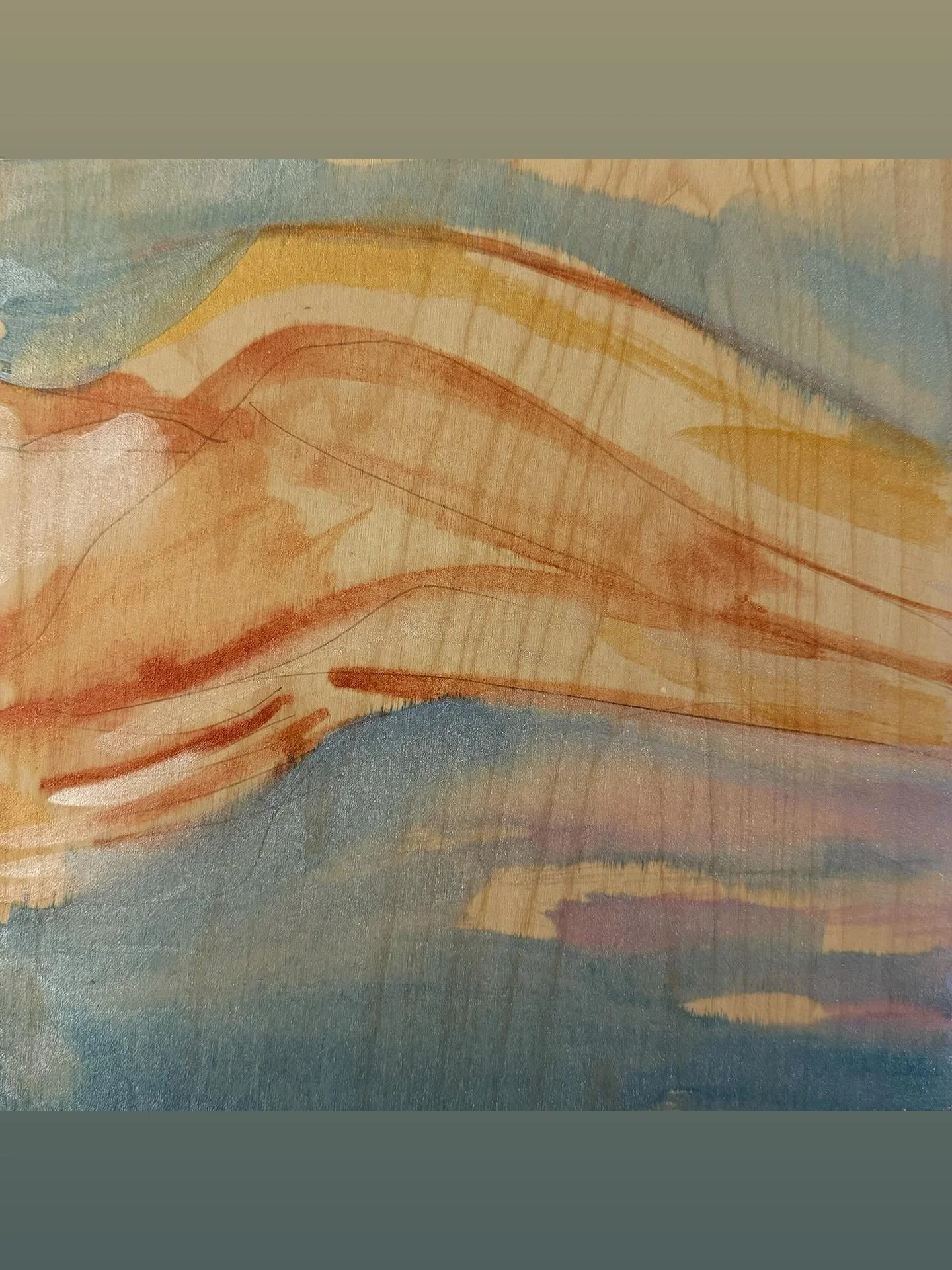 A Thousand and One Nights, Panel #3

#watercolor #wood