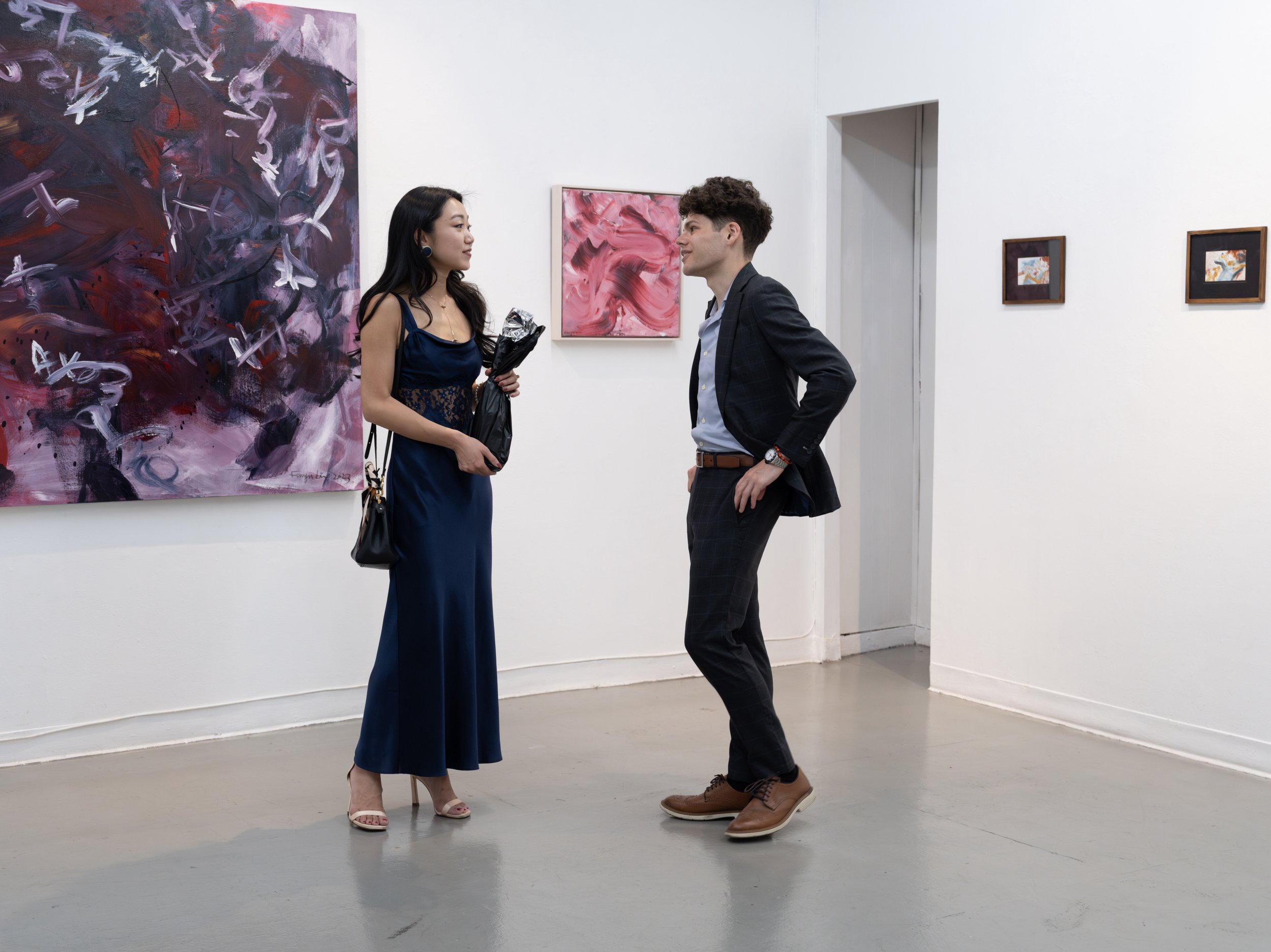 Fanyu Lin, The Line That Forgot Its Name_Exhibition Opening 15.JPG