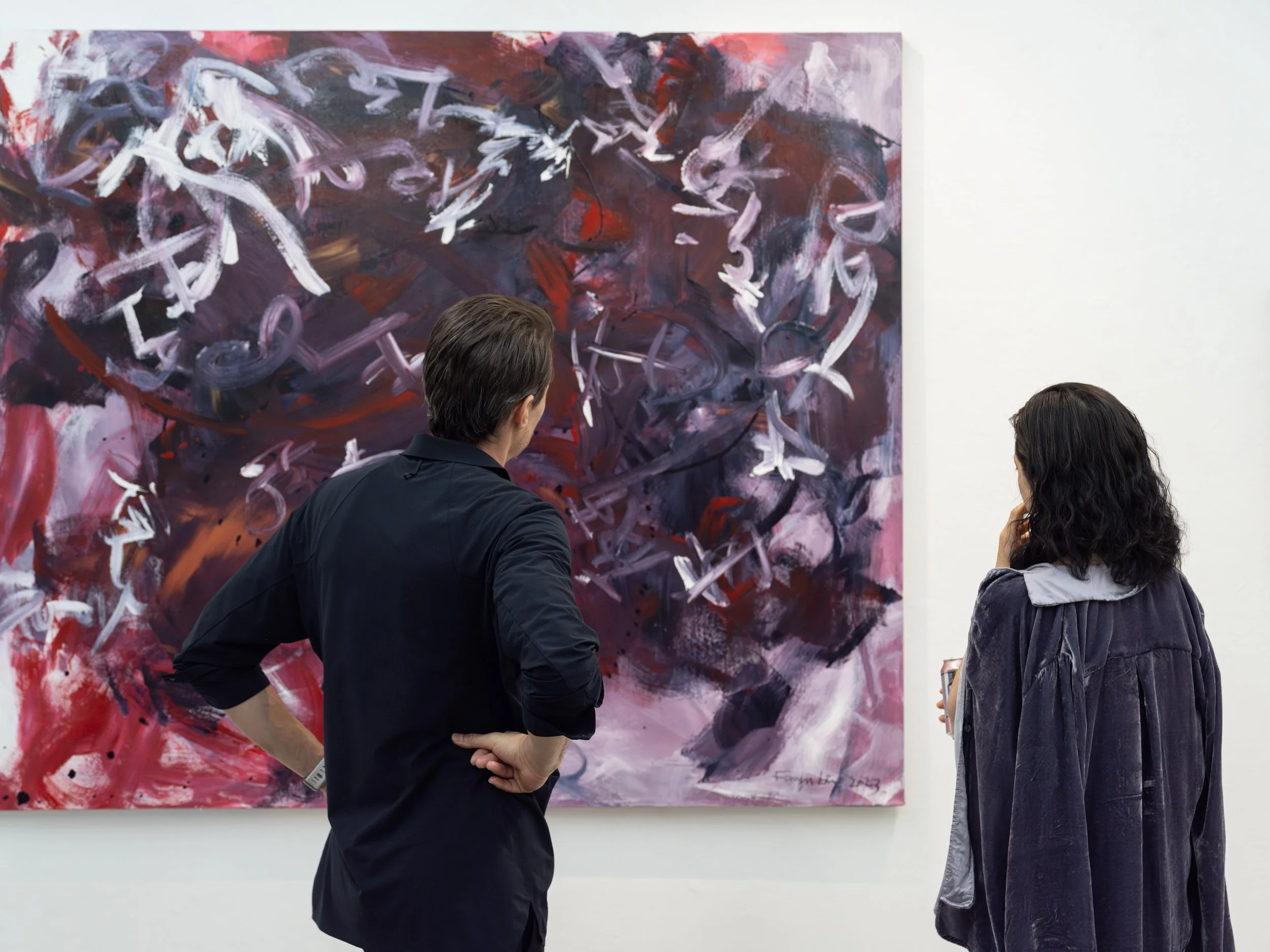Fanyu Lin, The Line That Forgot Its Name_Exhibition Opening 10.JPG
