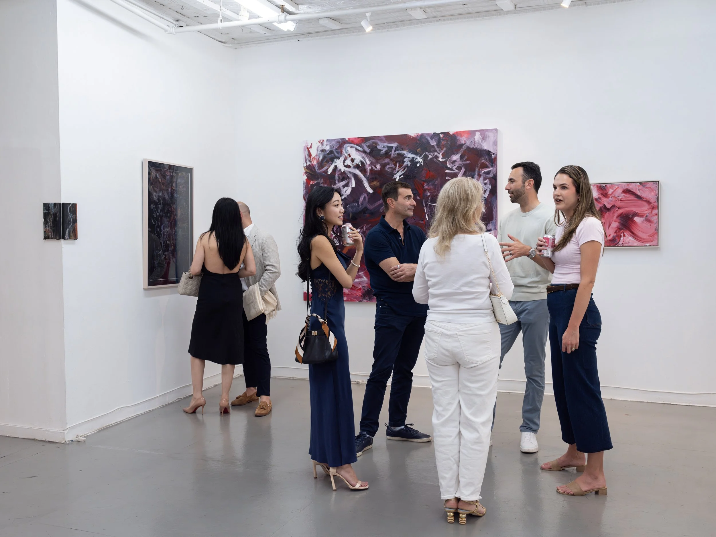 Fanyu Lin, The Line That Forgot Its Name_Exhibition Opening 45.JPG