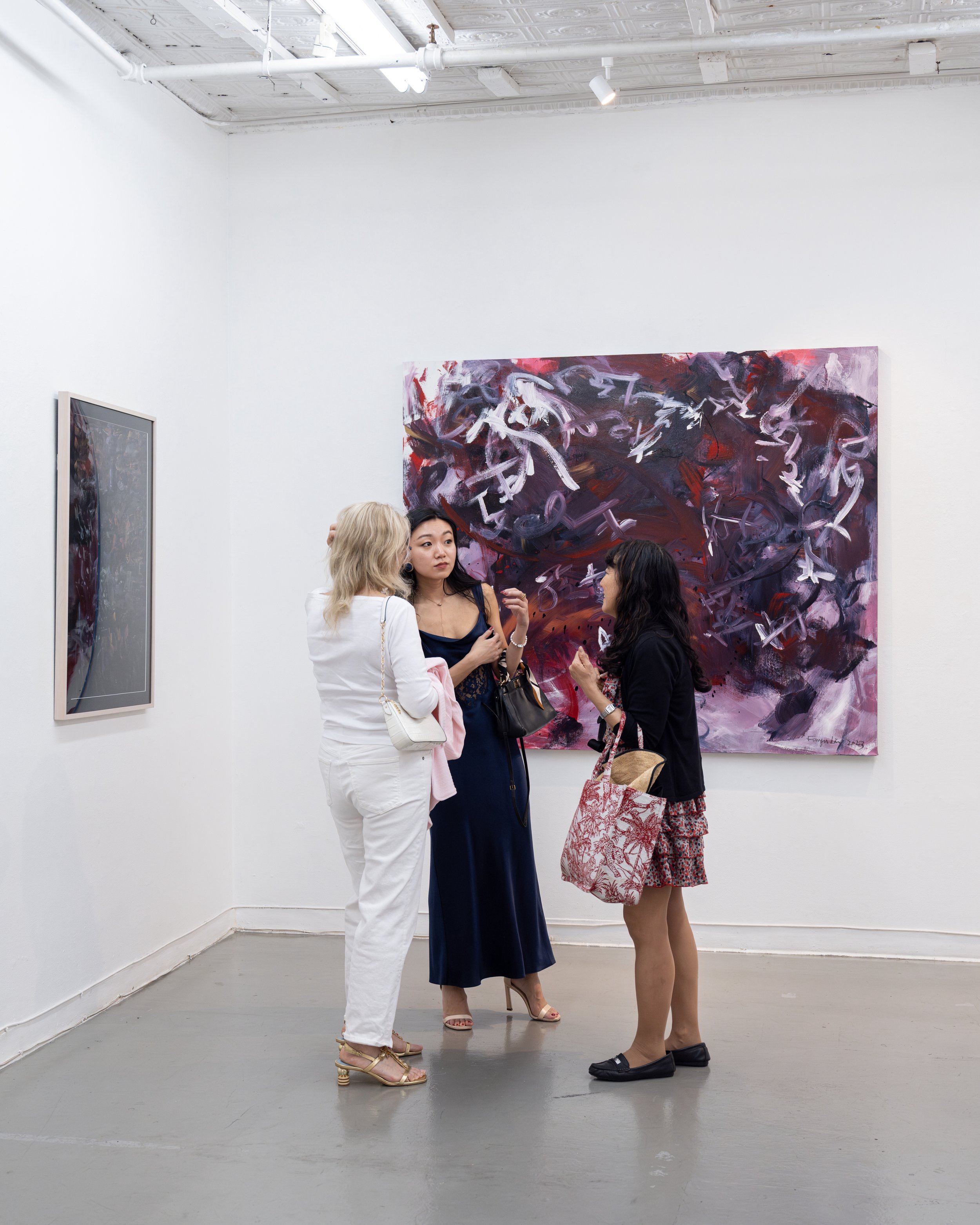 Fanyu Lin, The Line That Forgot Its Name_Exhibition Opening 43.JPG