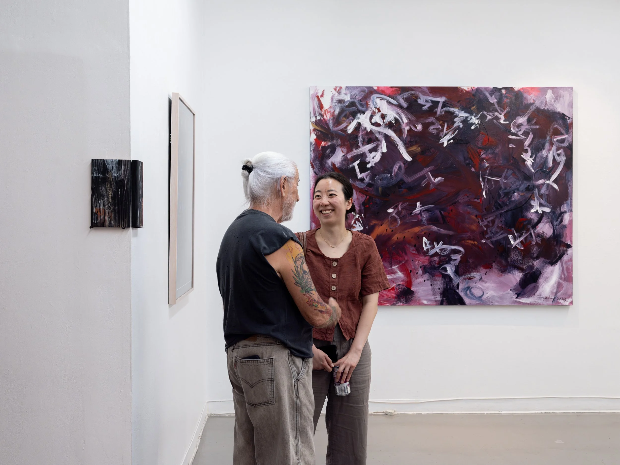 Fanyu Lin, The Line That Forgot Its Name_Exhibition Opening 33.JPG