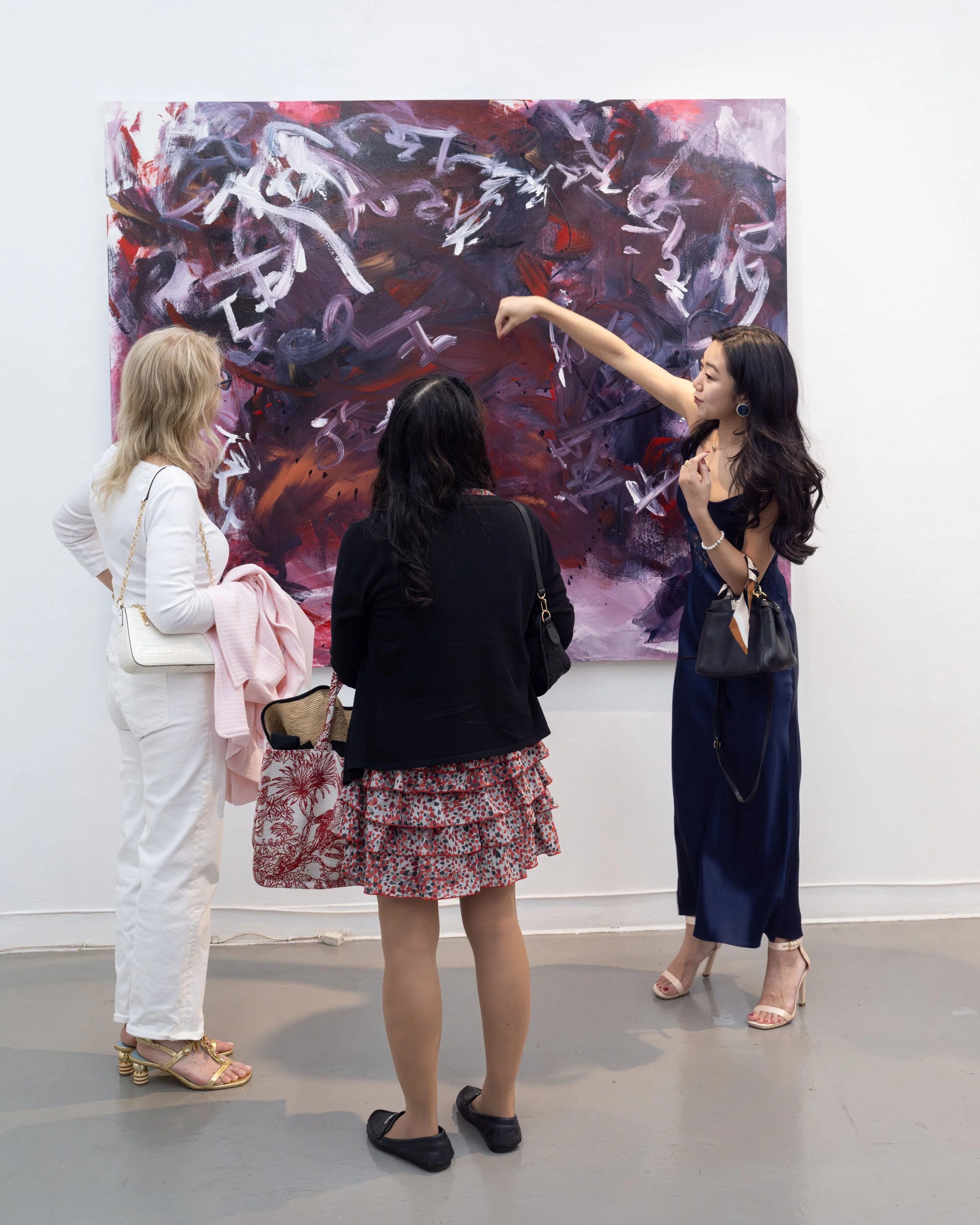 Fanyu Lin, The Line That Forgot Its Name_Exhibition Opening 44.JPG