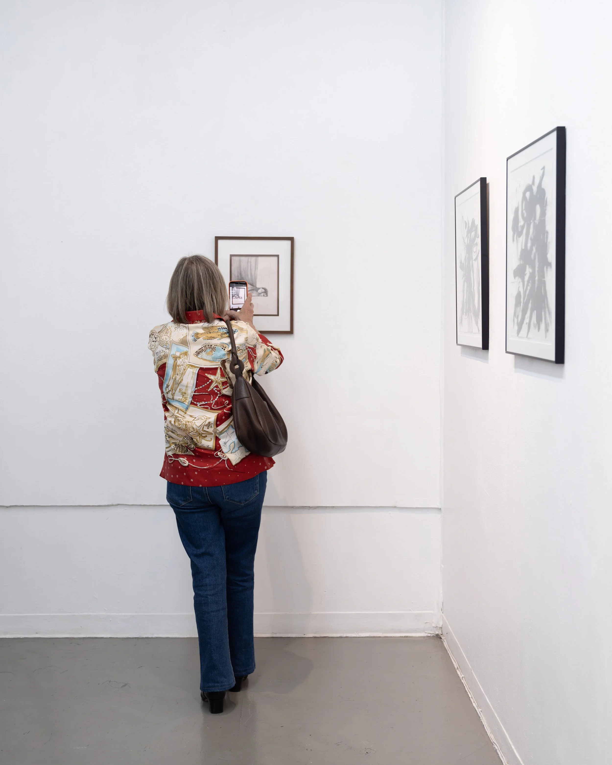 Fanyu Lin, The Line That Forgot Its Name_Exhibition Opening 7.JPG