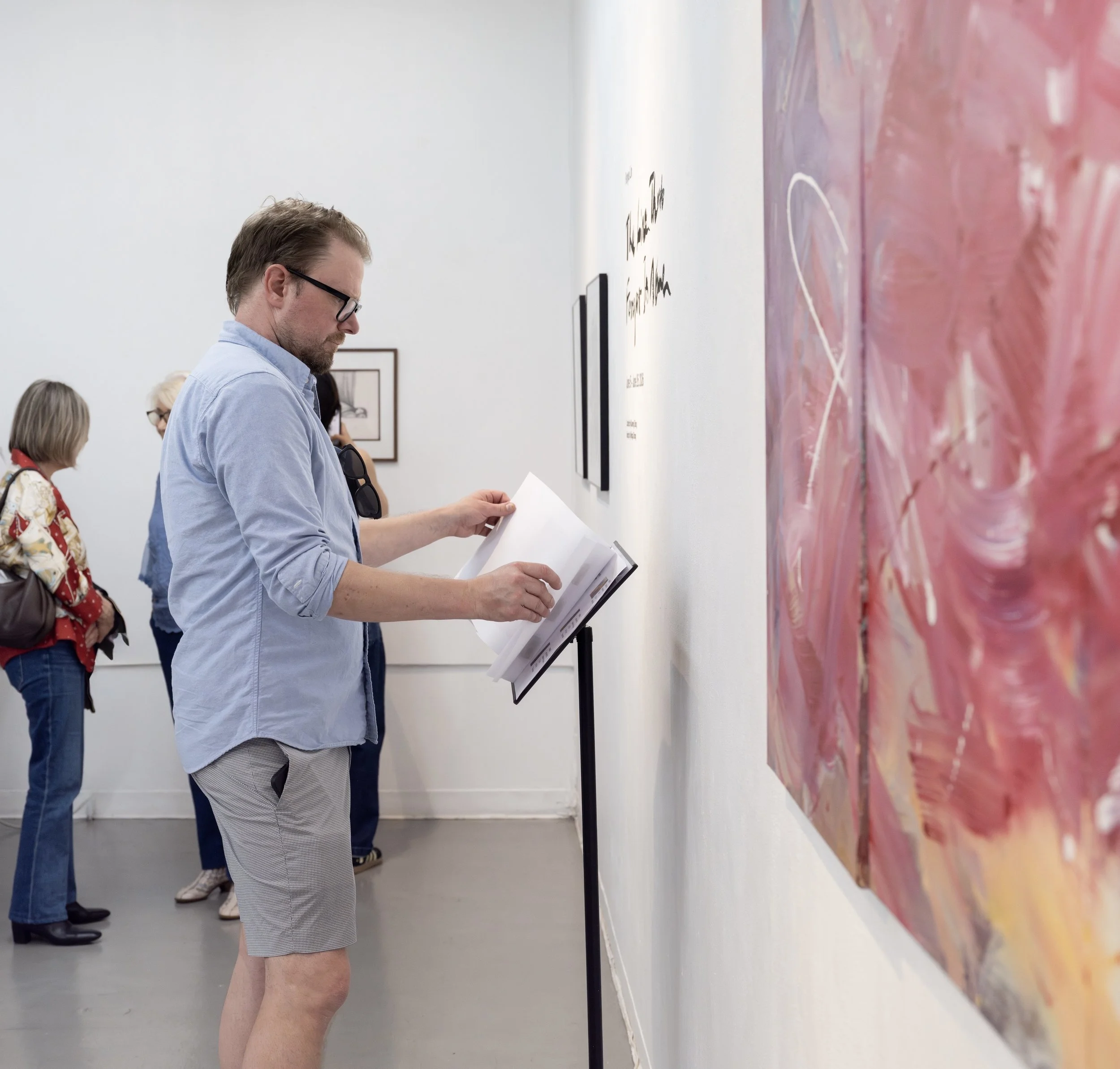 Fanyu Lin, The Line That Forgot Its Name_Exhibition Opening 19.JPG