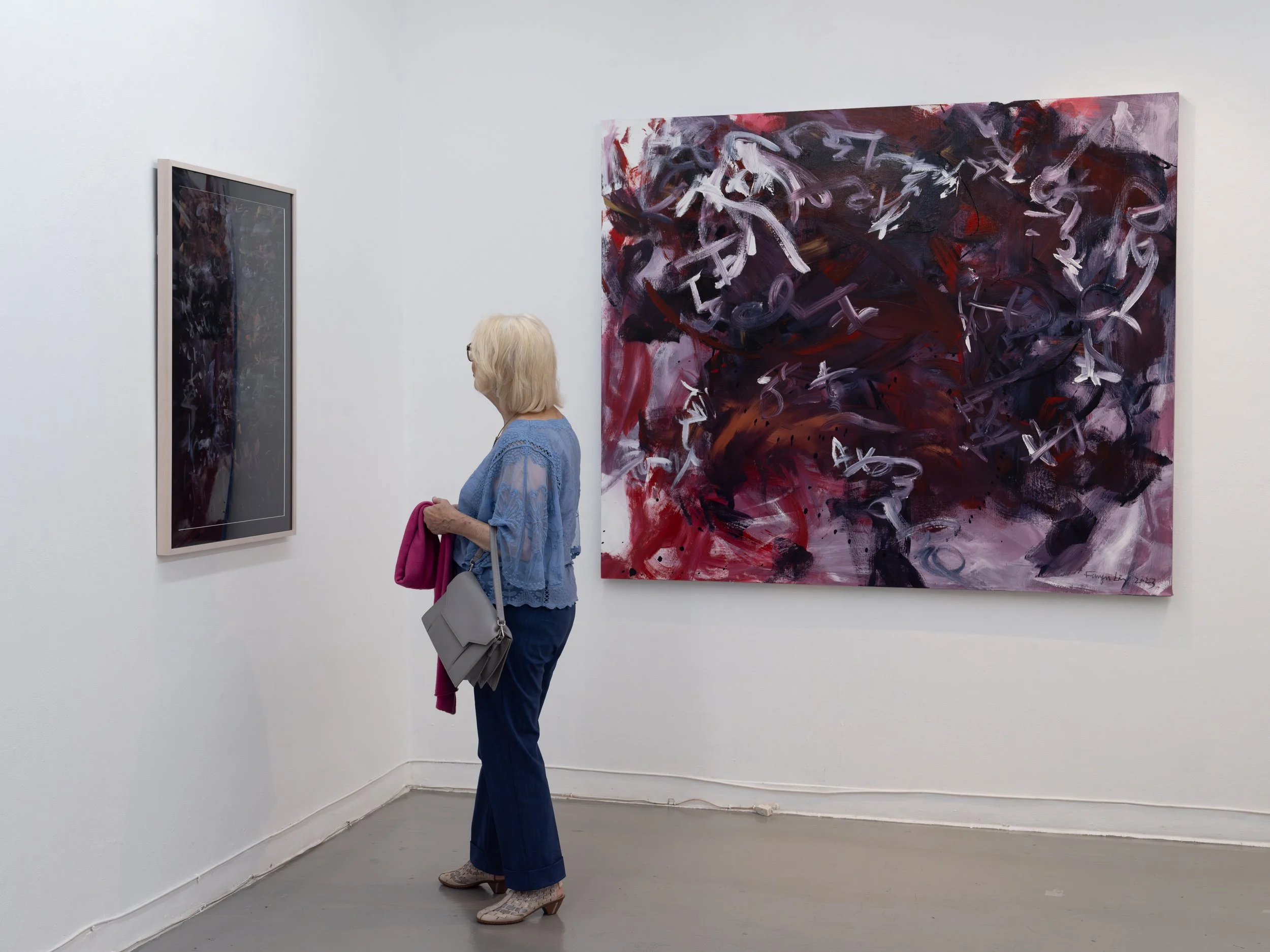 Fanyu Lin, The Line That Forgot Its Name_Exhibition Opening 32.JPG