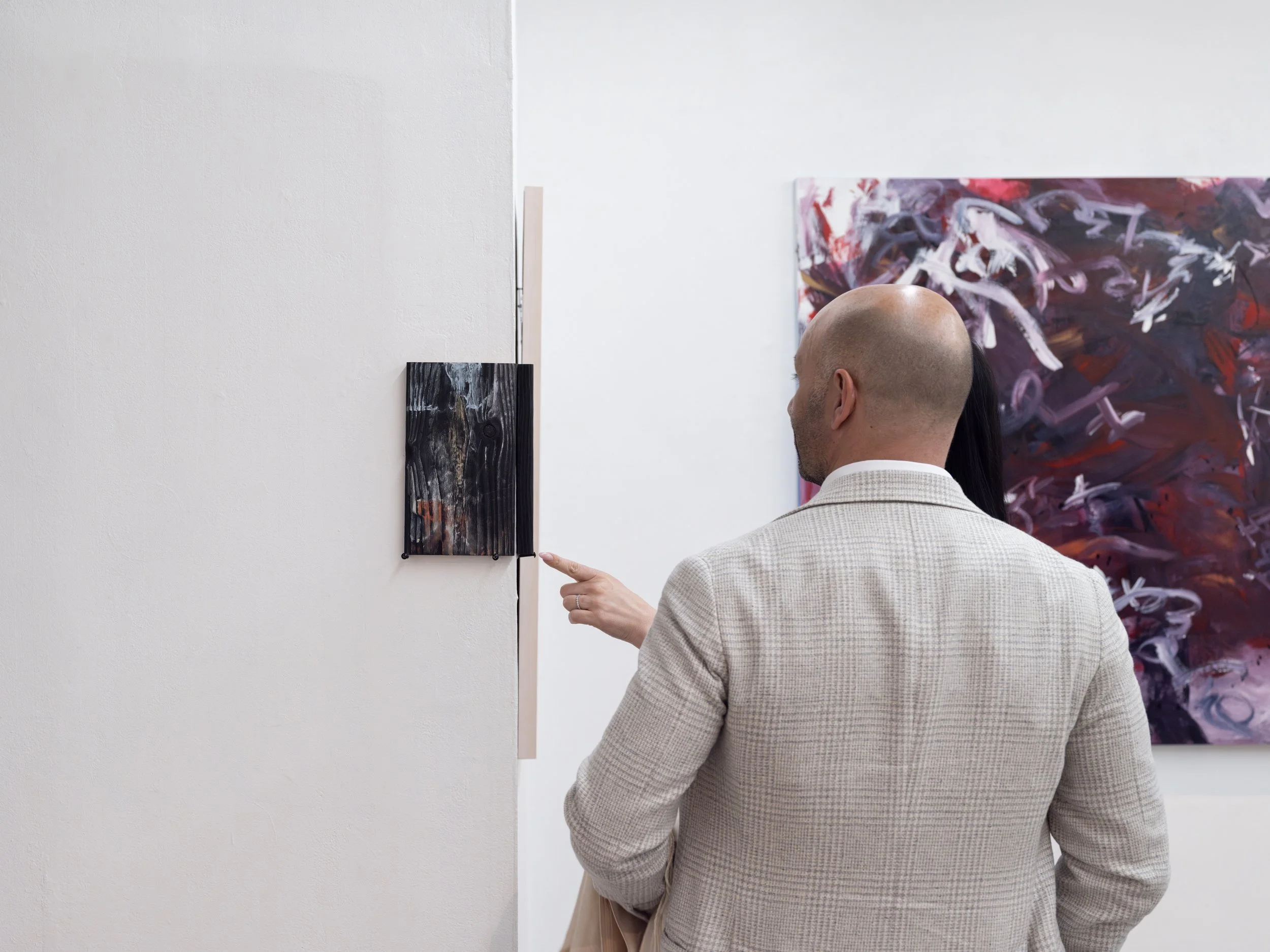 Fanyu Lin, The Line That Forgot Its Name_Exhibition Opening 16.JPG