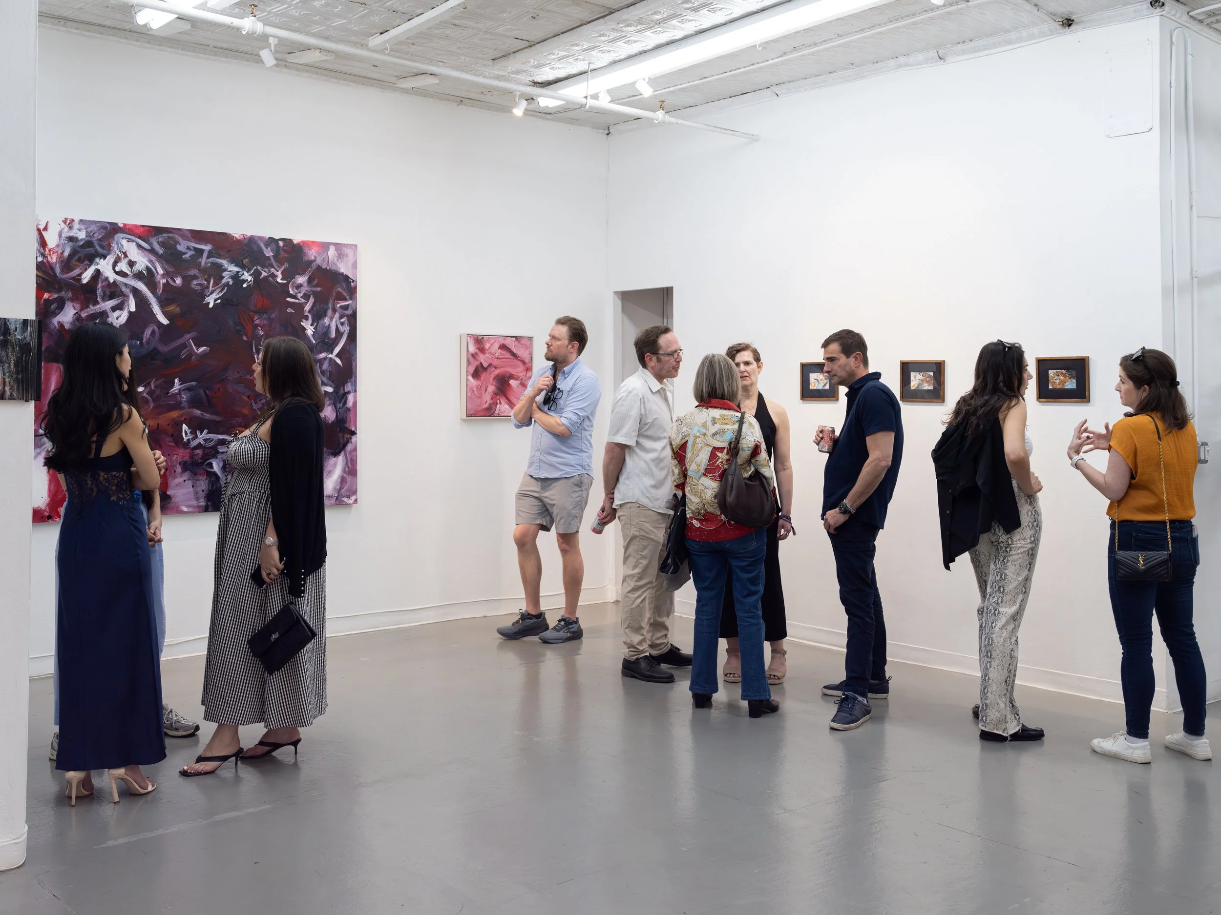 Fanyu Lin, The Line That Forgot Its Name_Exhibition Opening 47.JPG