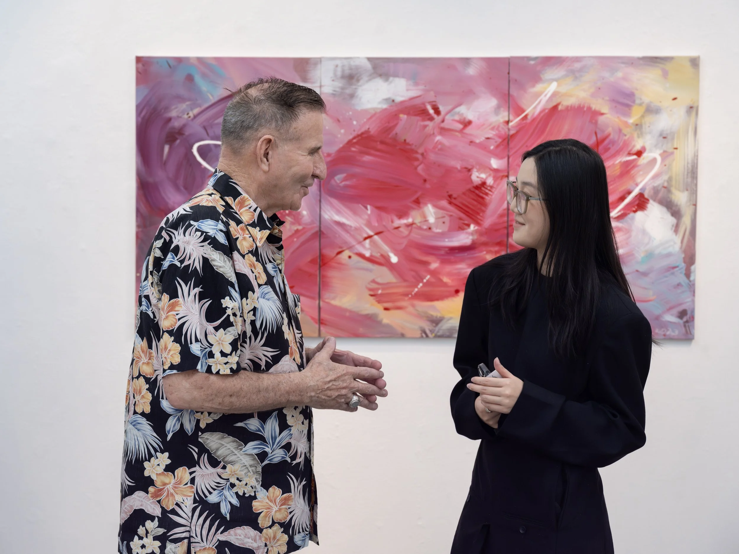 Fanyu Lin, The Line That Forgot Its Name_Exhibition Opening 4.JPG