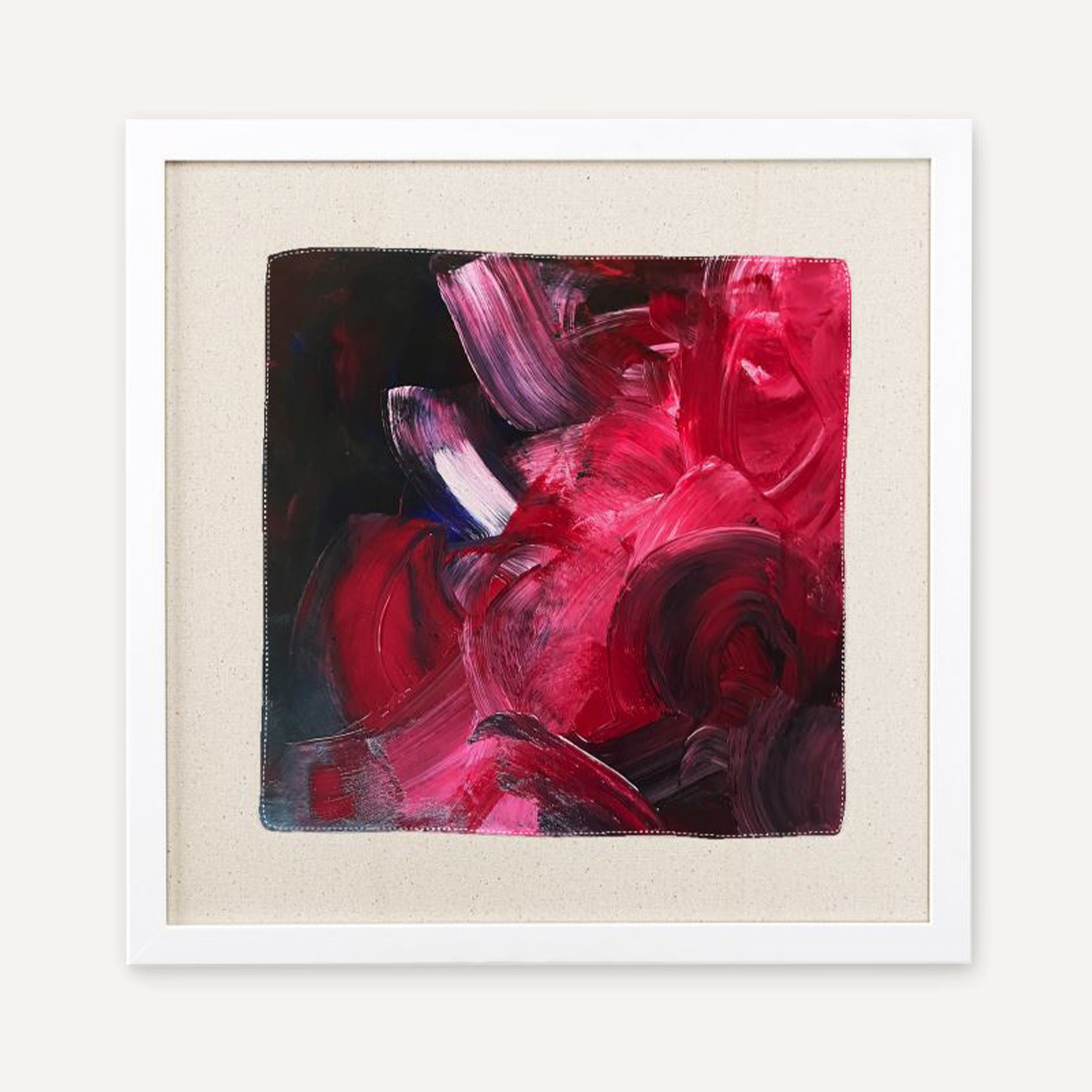 Fanyu Lin, Mouth Wide Open, 12 x 12 in. Front.jpg