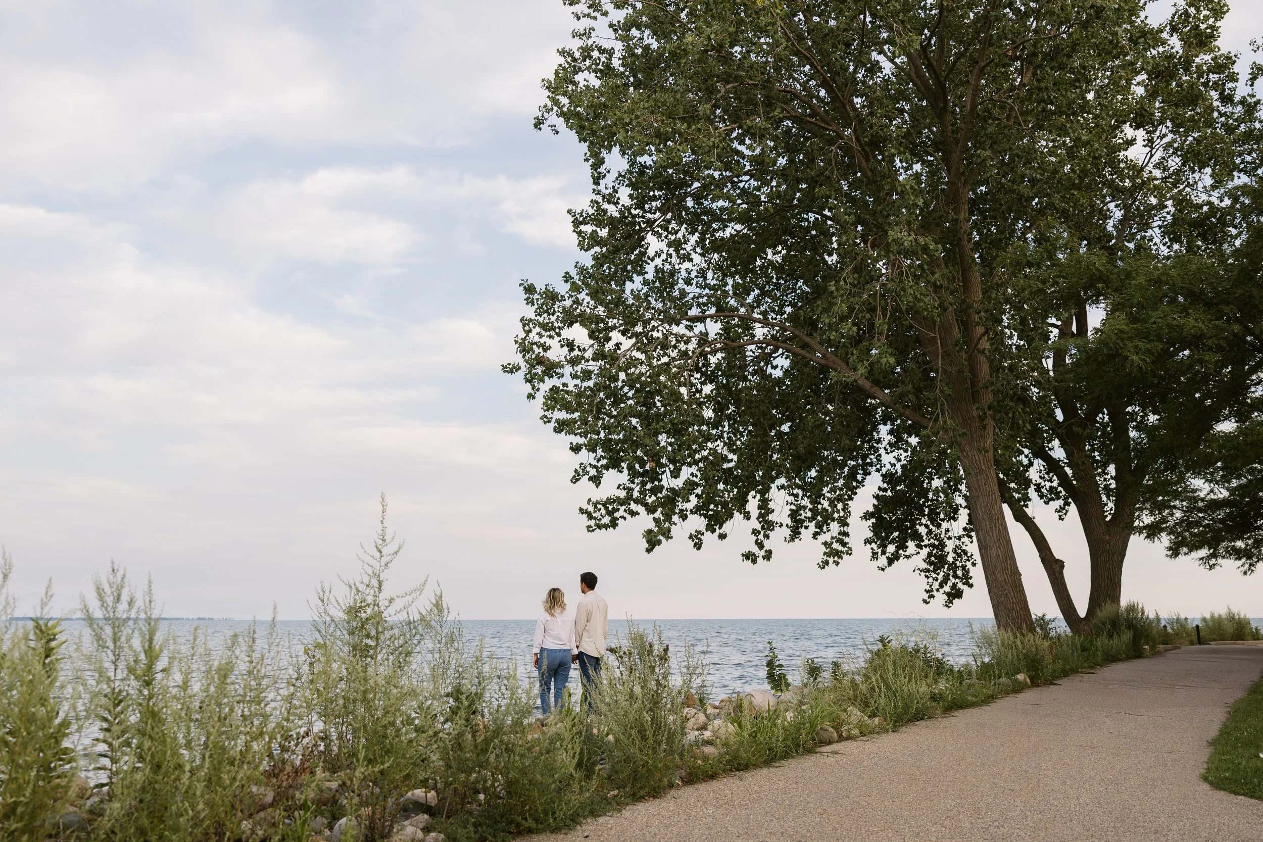 Michigan Detroit wedding photographer engagement portrait Shepherds Hollow 22.jpg