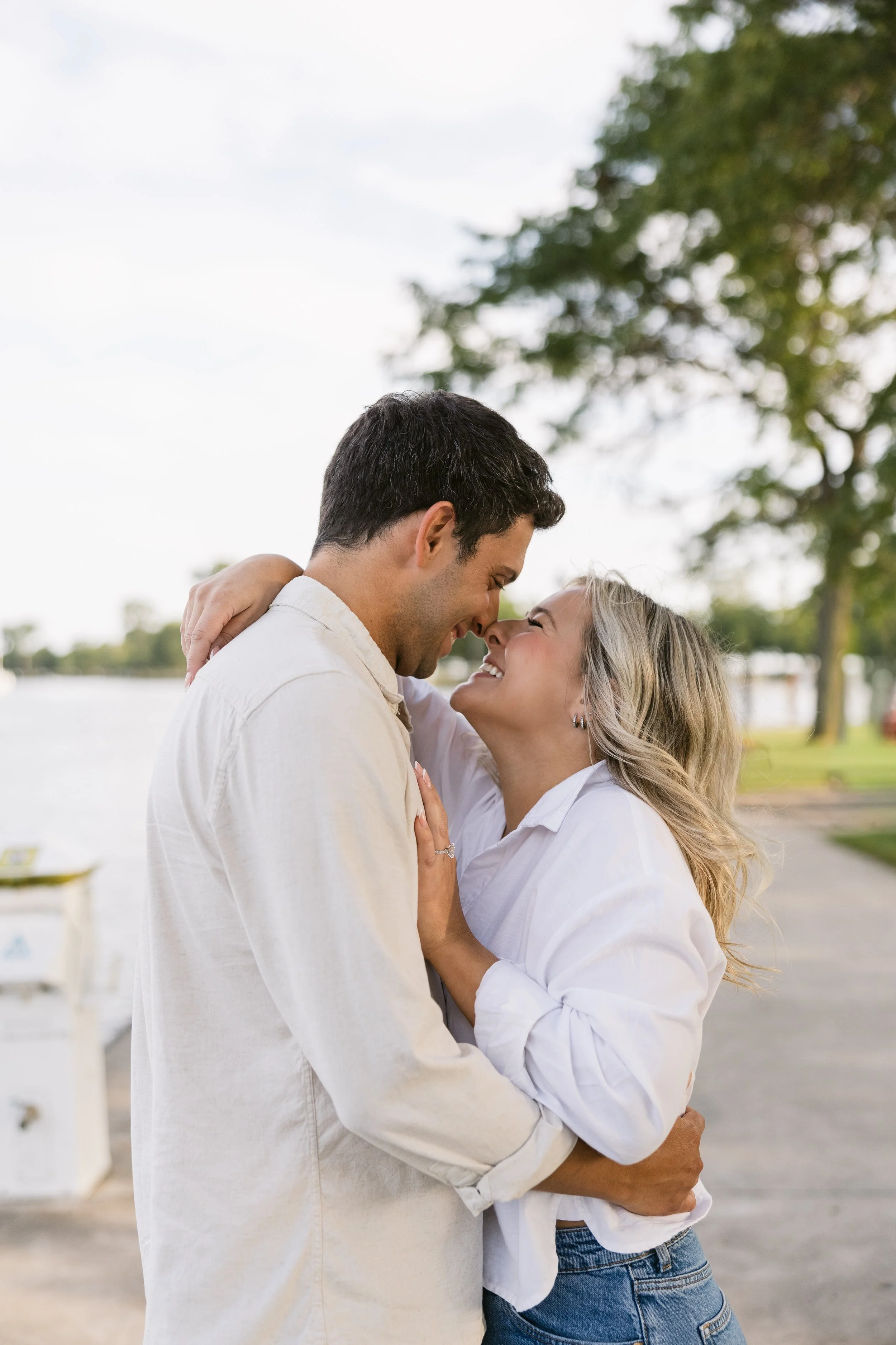 Michigan Detroit wedding photographer engagement portrait Shepherds Hollow 3.jpg