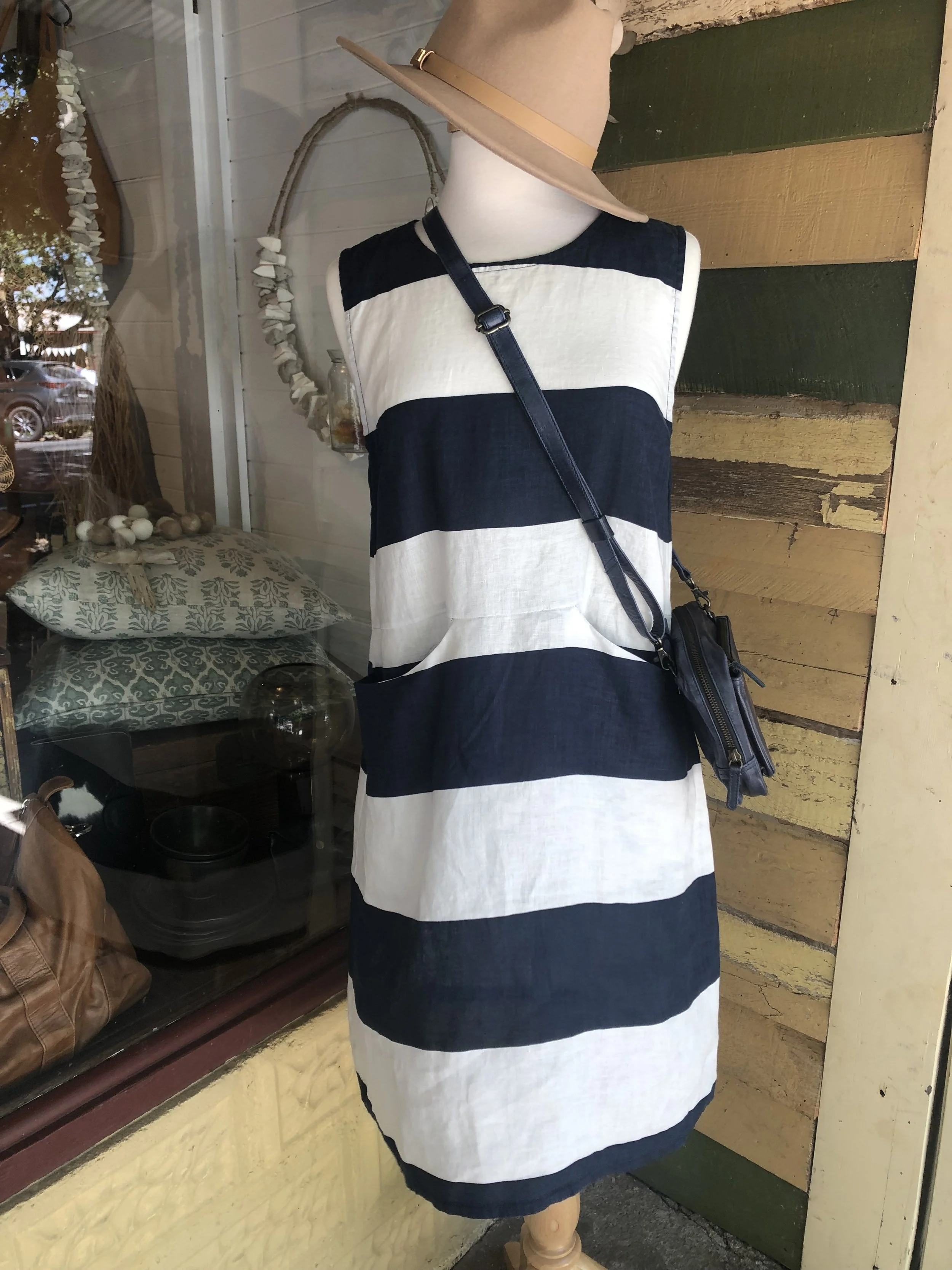 frockk poppy linen dress navy stripe.jpeg