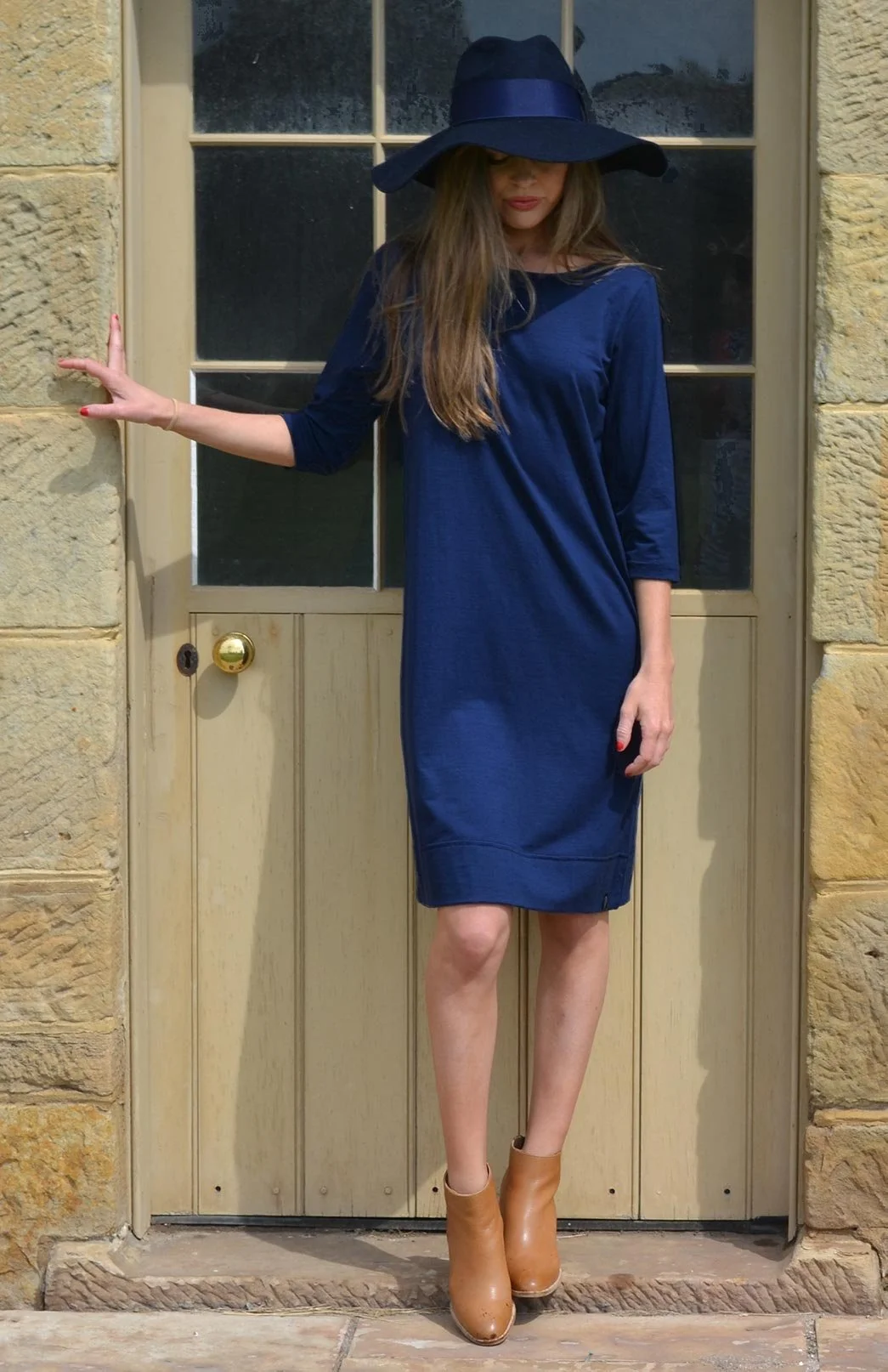 smitten merino audrey dress navy.jpg
