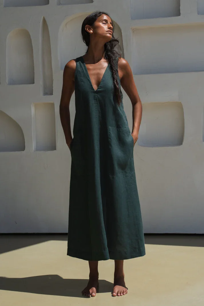 Iris Linen Dress