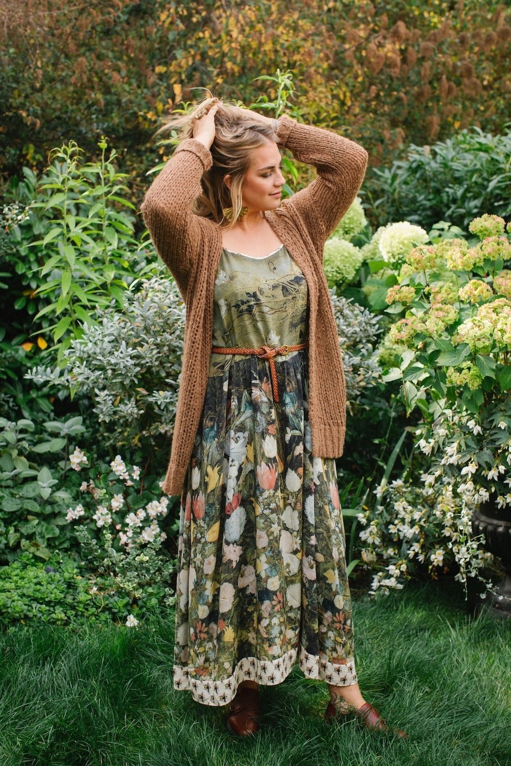 Market of Stars Maxi Slip Dress - I Dream in Flowers S/M