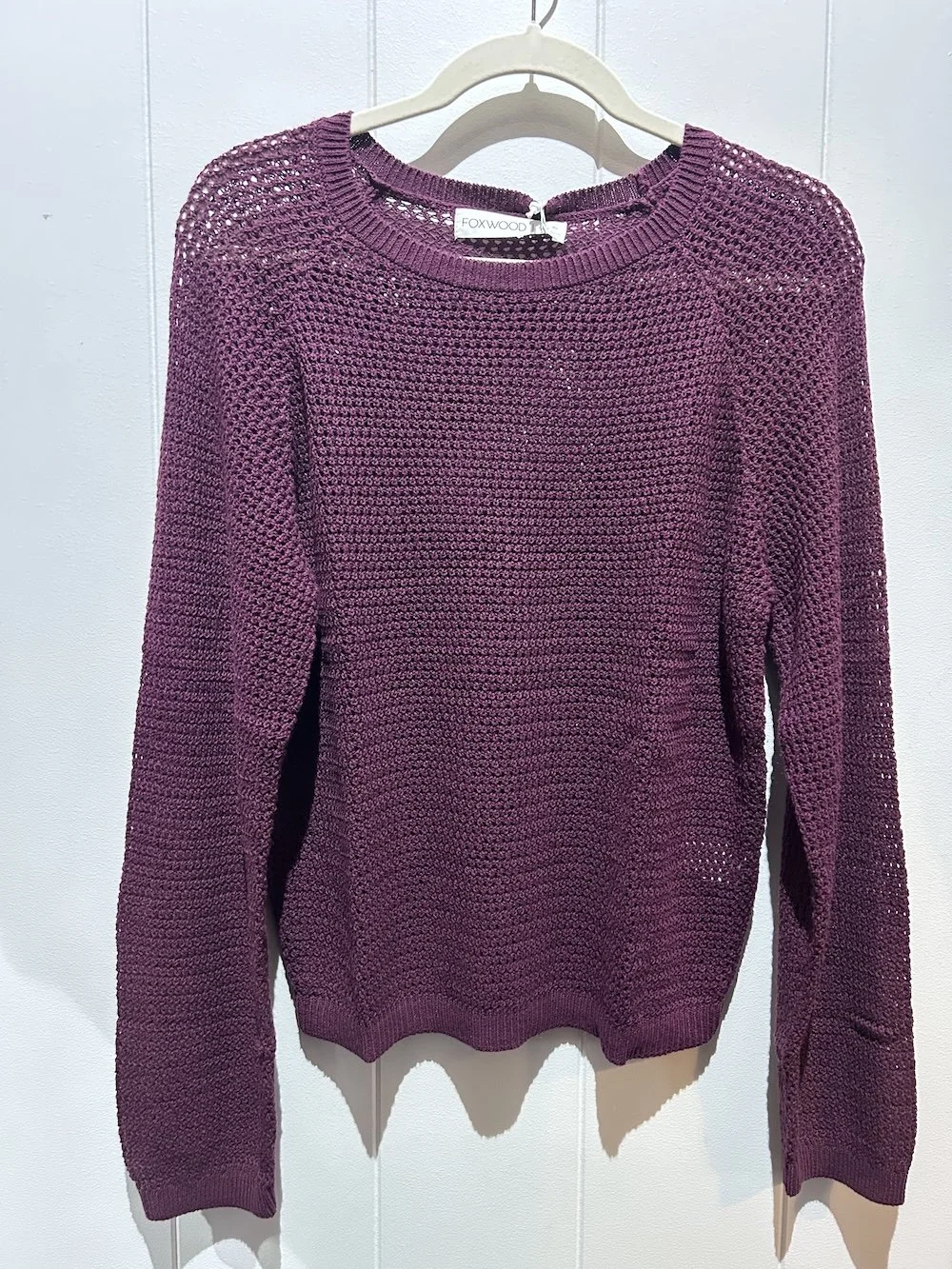 Foxwood Remy Knit - Plum