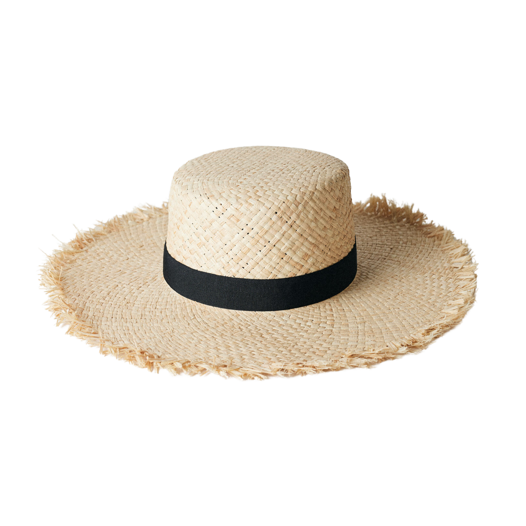 Alexis straw wide brim hat