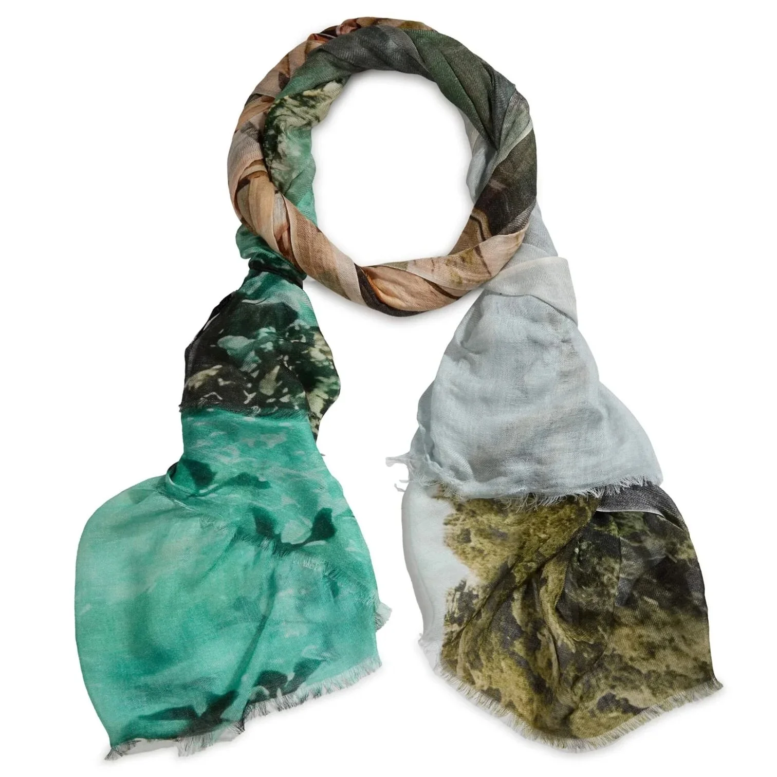 Amalfi Hidden Villa Coastline Luxe Scarf