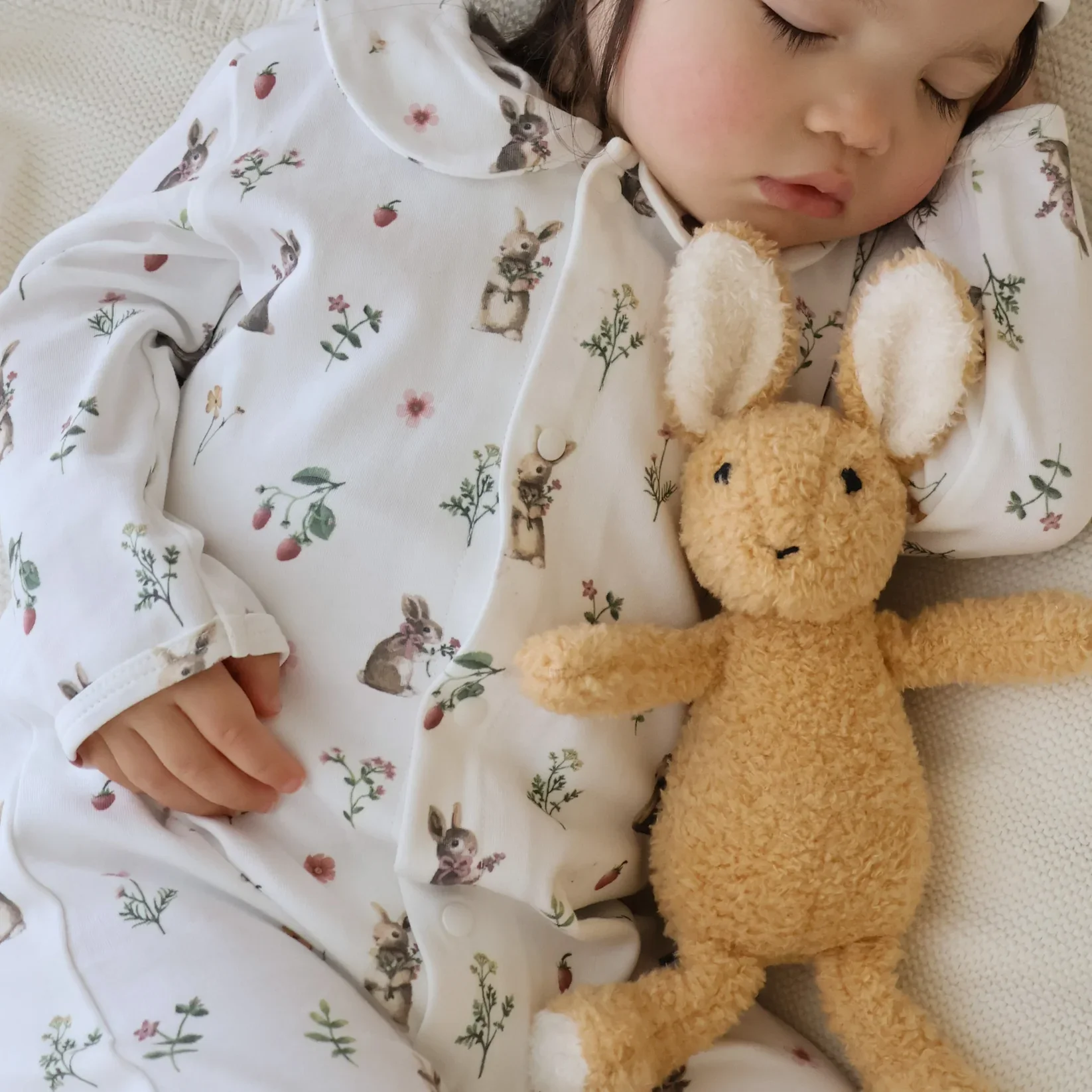 Fledge and Thread Babygrow - Flower picking