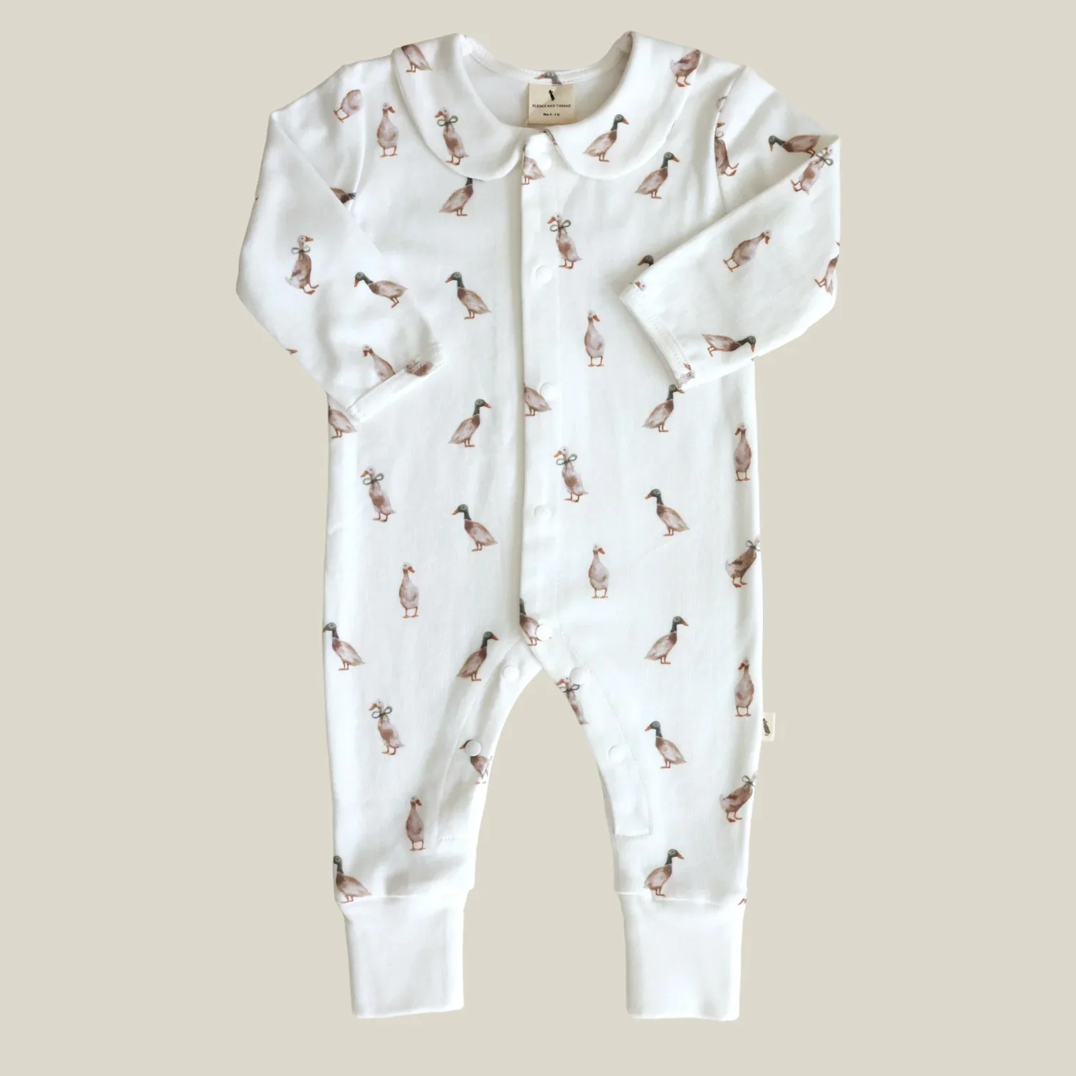 Fledge and Thread Babygrow - Duck