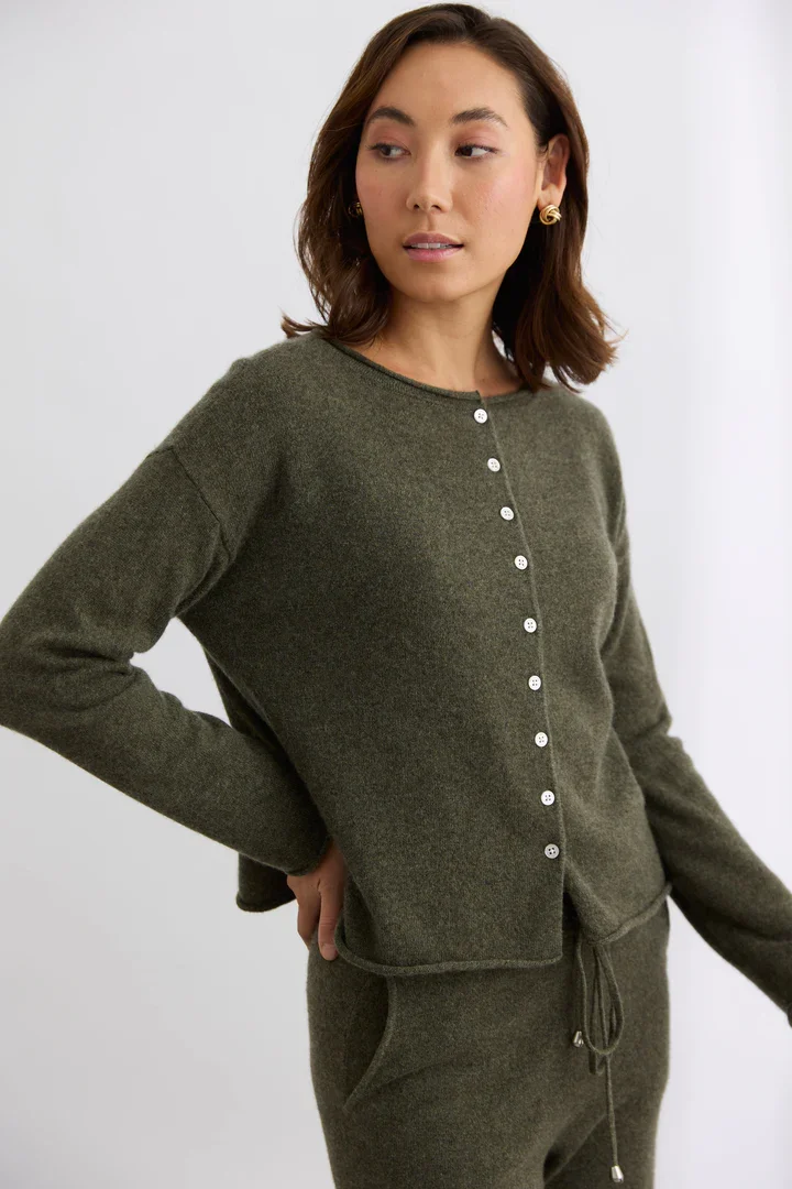Mia Fratino - Reversible Button Cardi