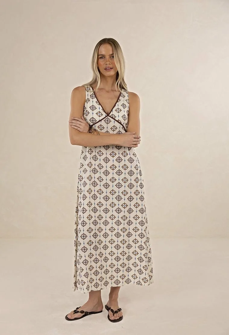 Humidity Vintage Tales Maxi dress