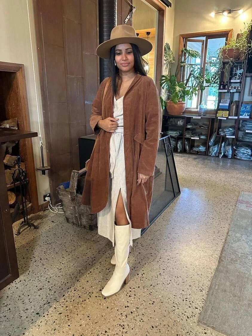 Frederic Pissarro Cotton Velvet coat