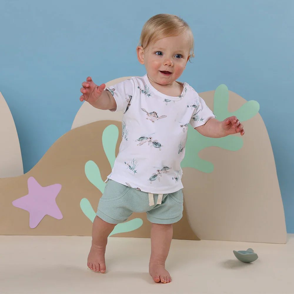 Snuggle Hunny - Turtle Short Sleeve Tee