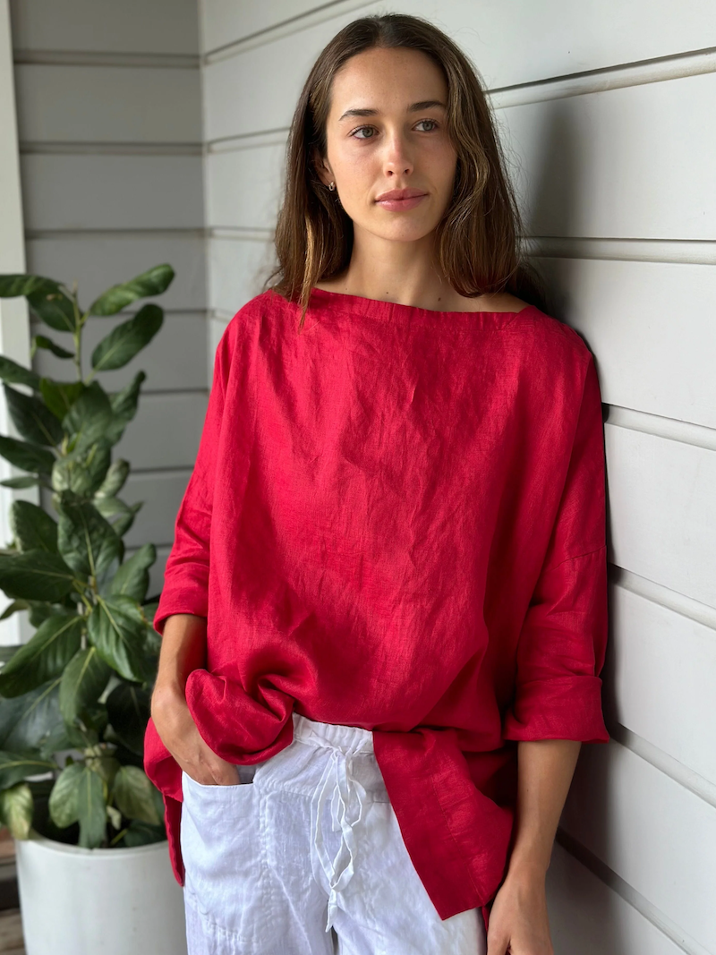 frockk-avril-linen-top-summer-red-albury.png
