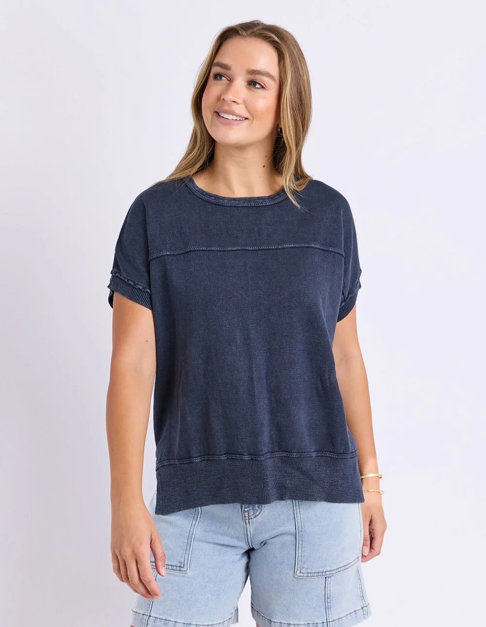 Foxwood Allison Knit - Dark Sapphire