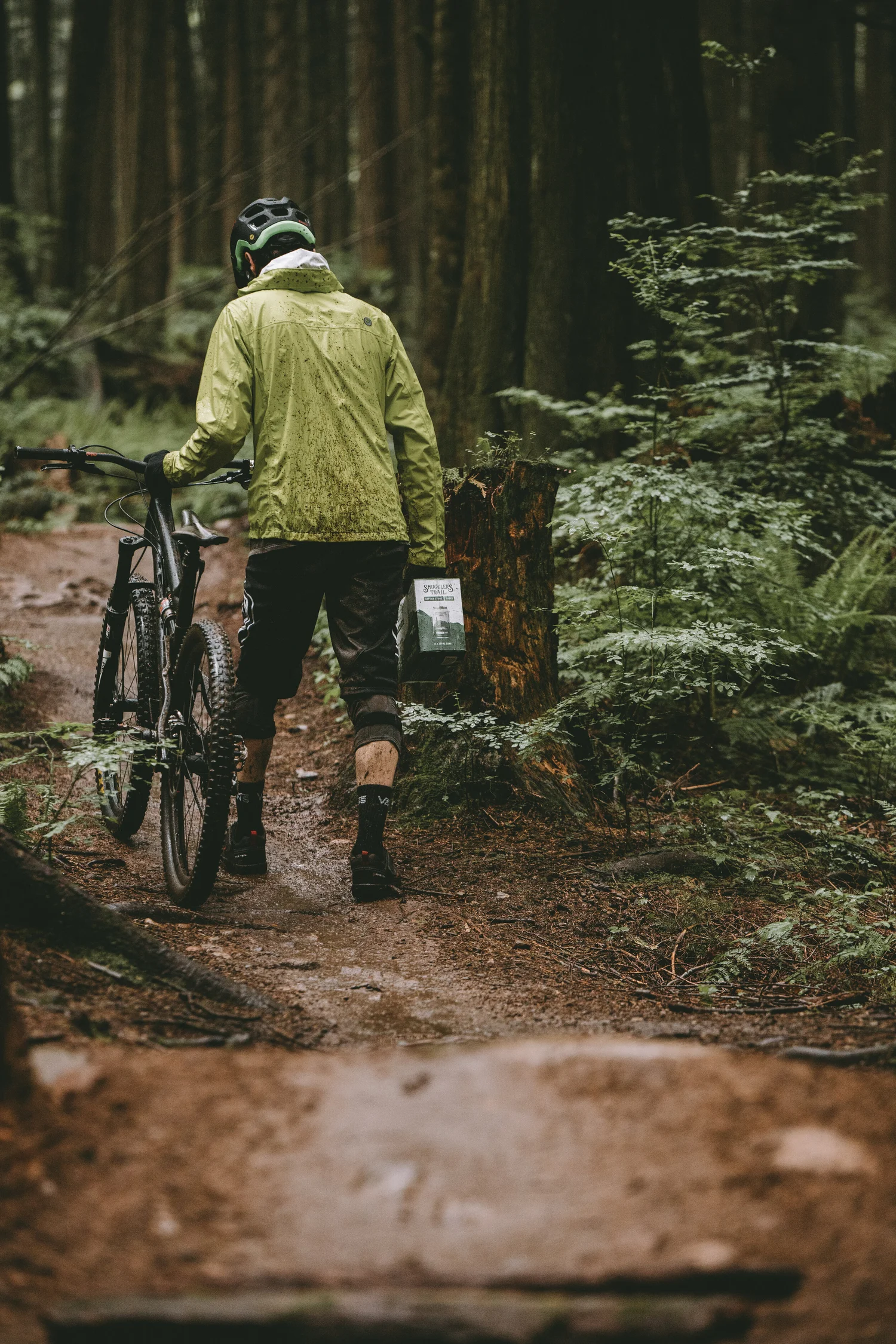 mountain bike rain