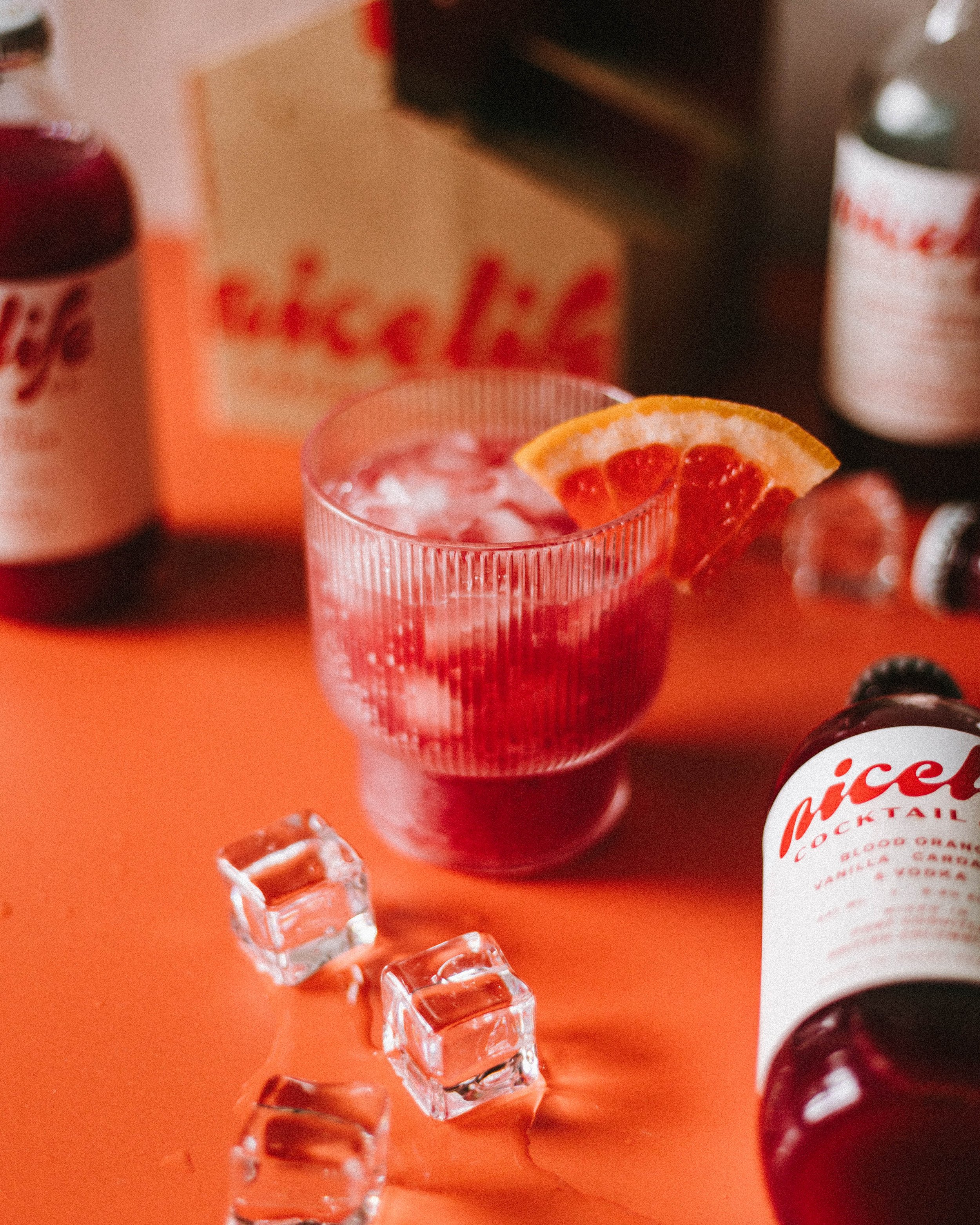 Beverage photography for Nice Life Cocktails Co by Moments of Wild Photography