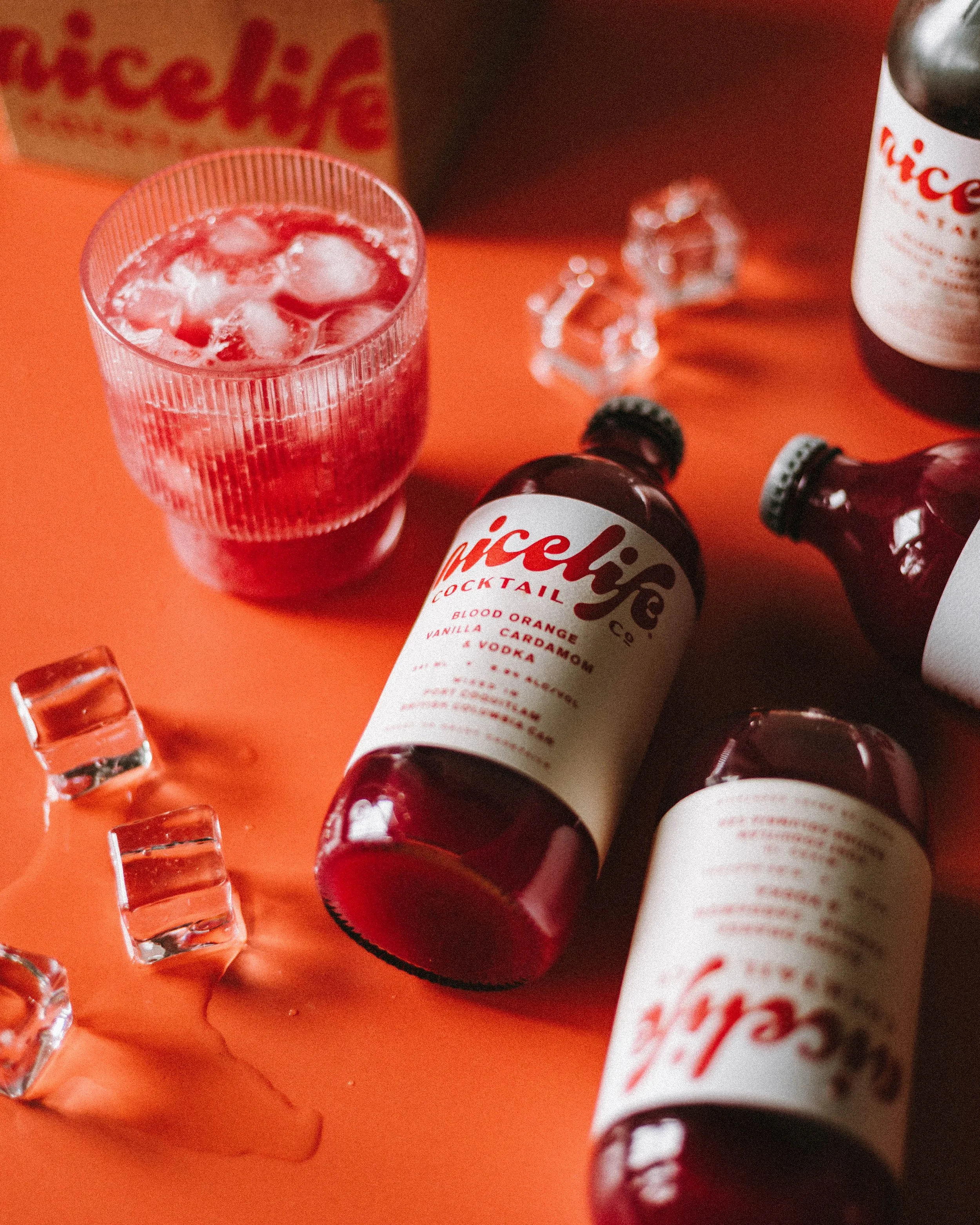 Brand photography for Nice Life Cocktails Co by Moments of Wild Photography